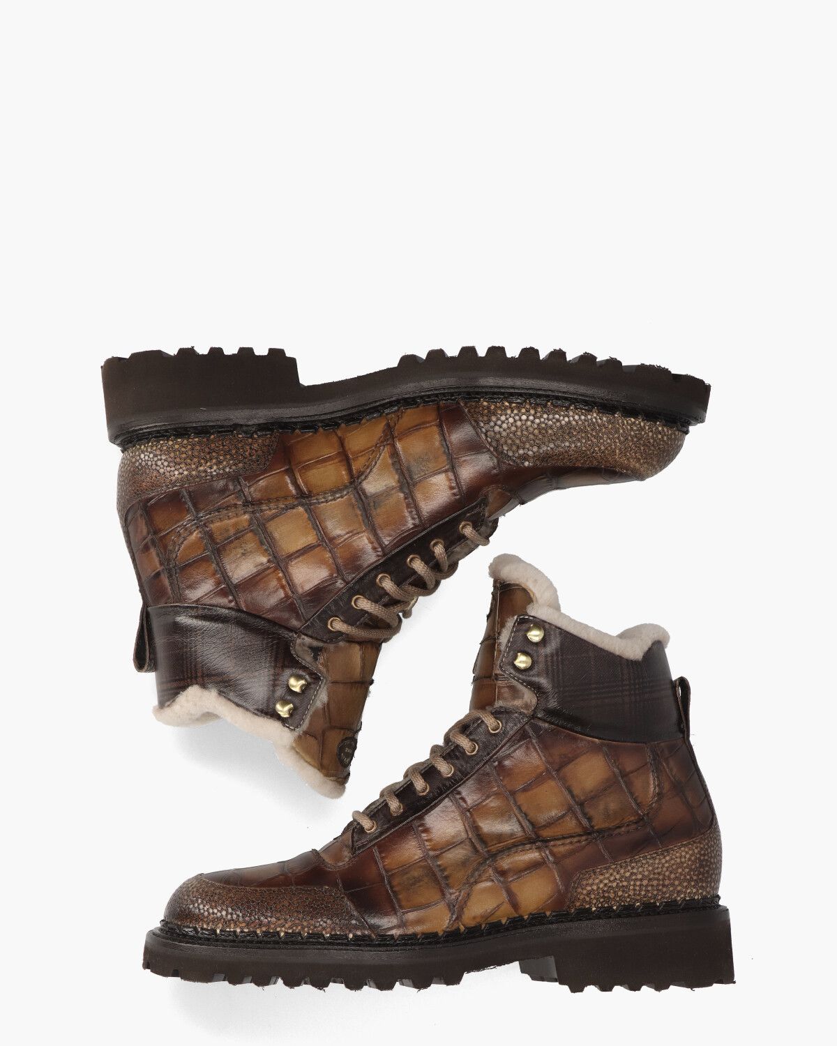 0714 Bruin Herenboots