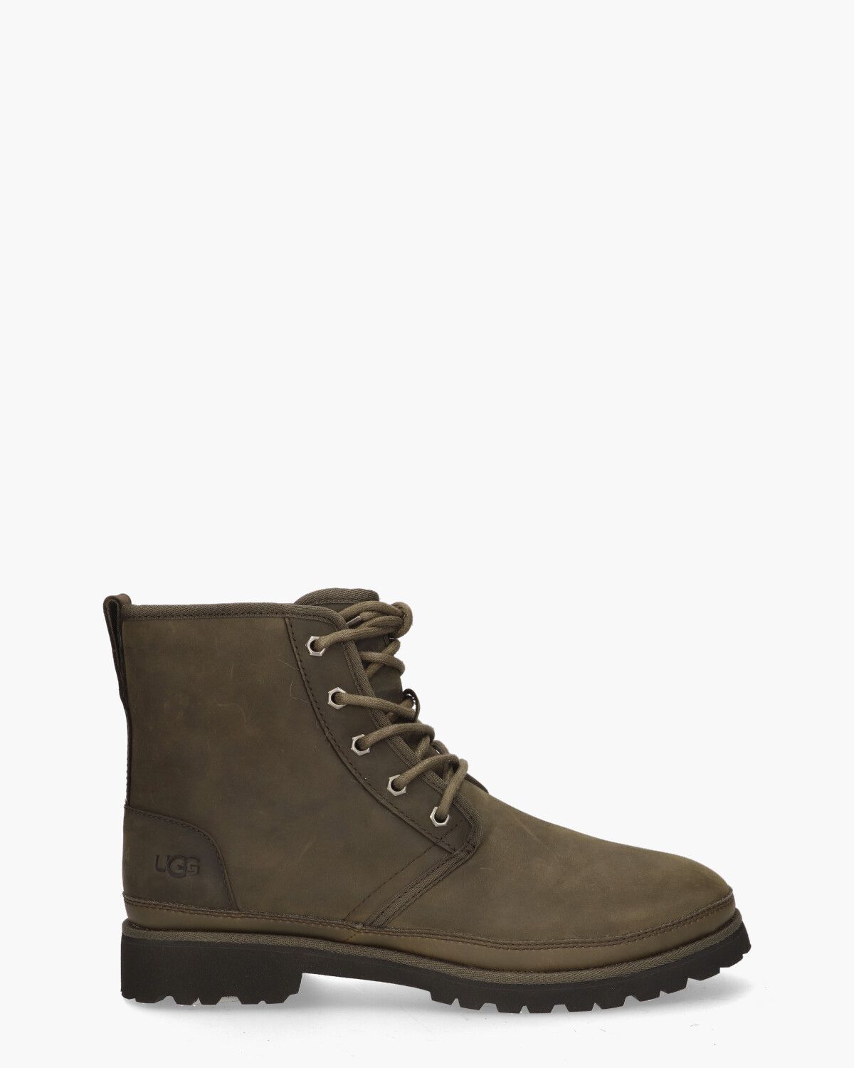 Harkland Donkergroen Heren Veterboots