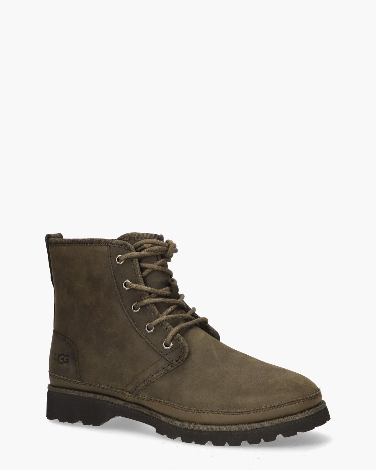 Harkland Donkergroen Heren Veterboots