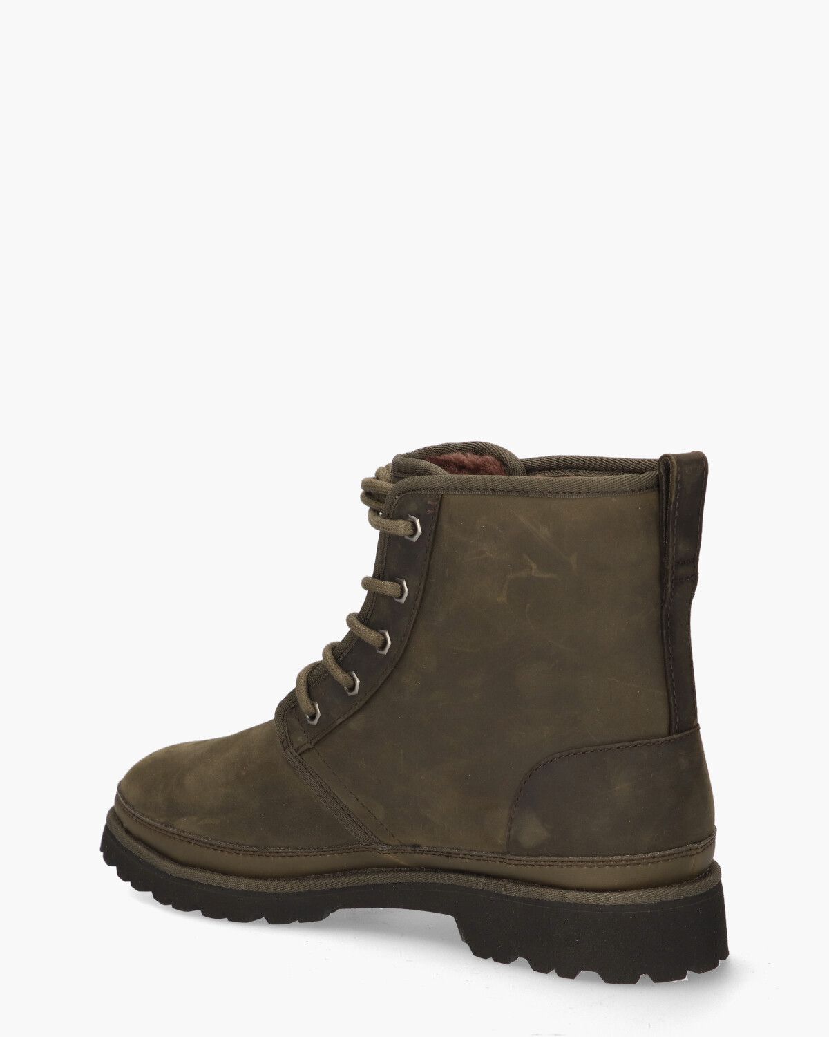 Harkland Donkergroen Heren Veterboots