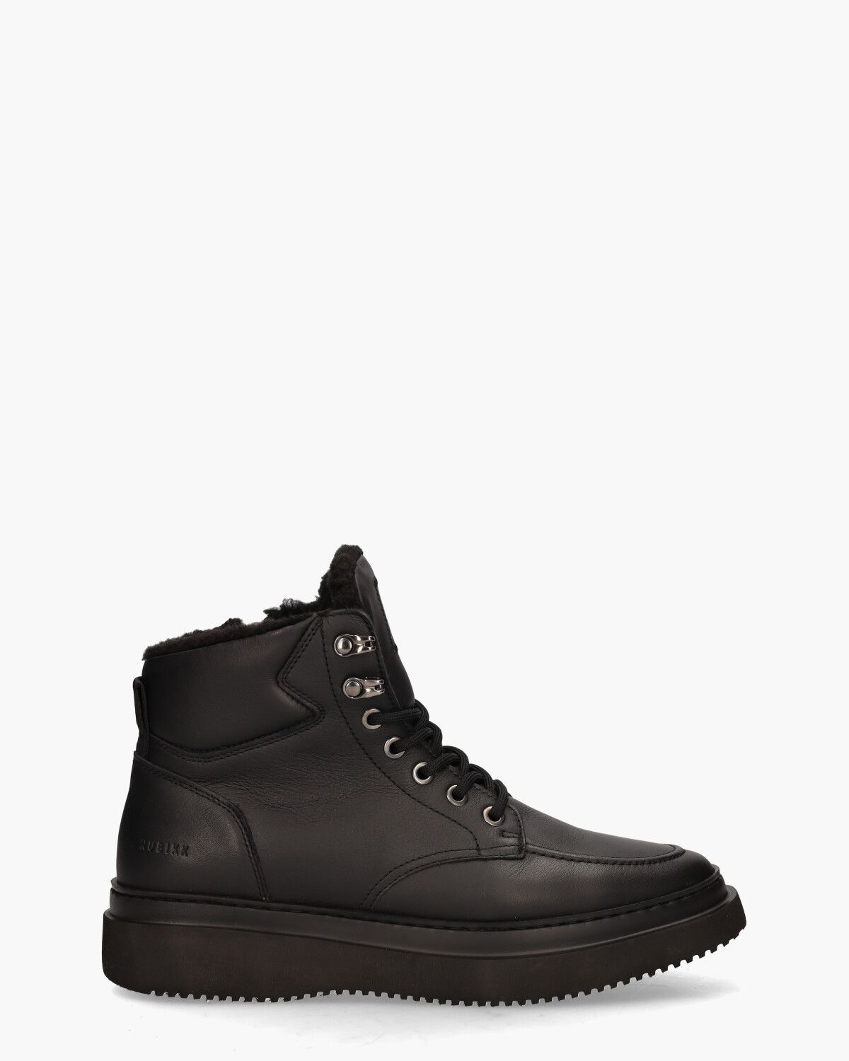 Jonah Polar Fur Zwart Heren Veterboots