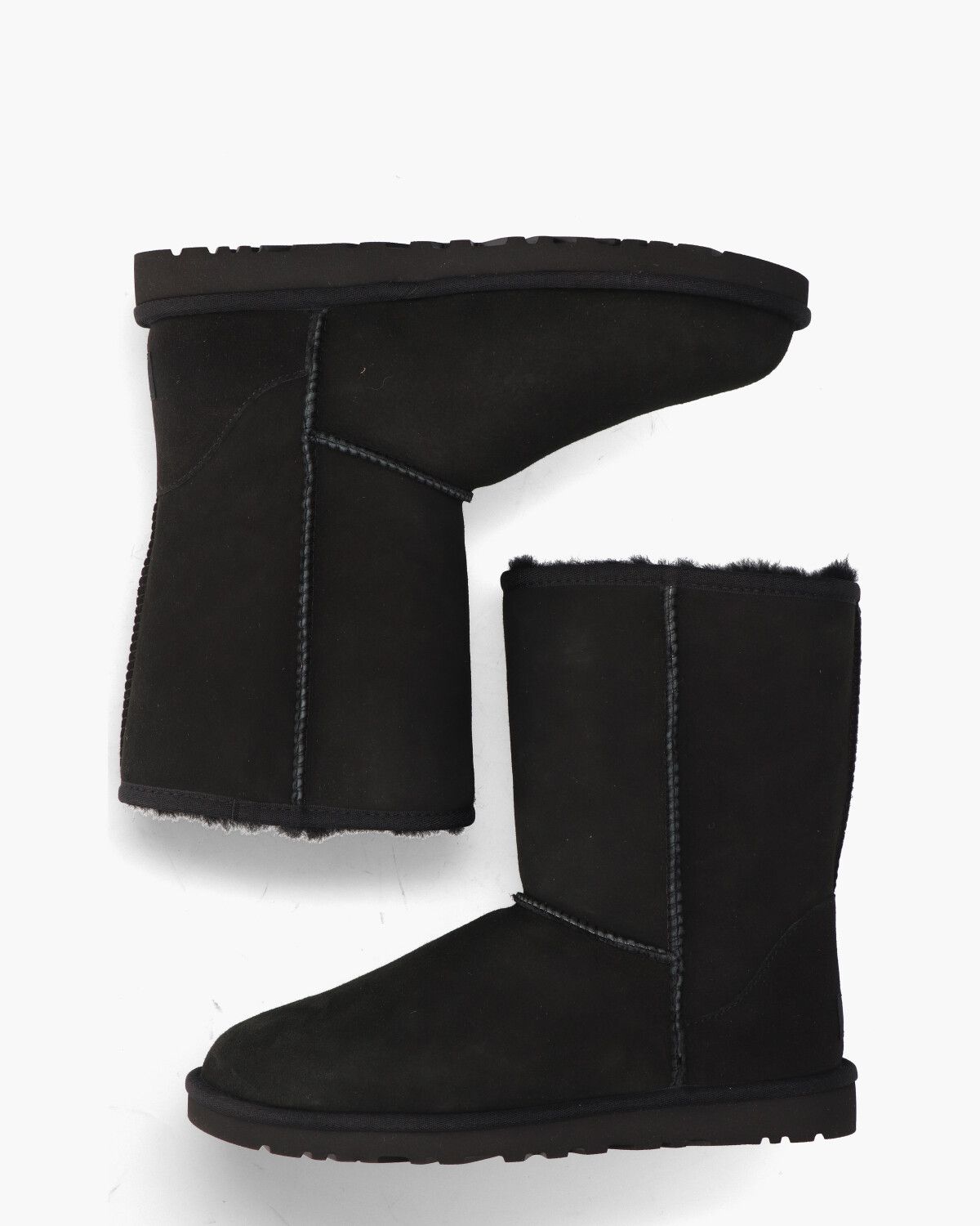 Classic Short Boot Black Herenboots