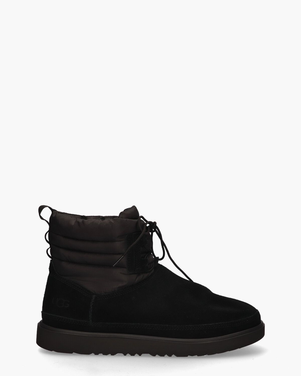 Classic Mini Lace-Up Weather Zwart Heren Enkelboots