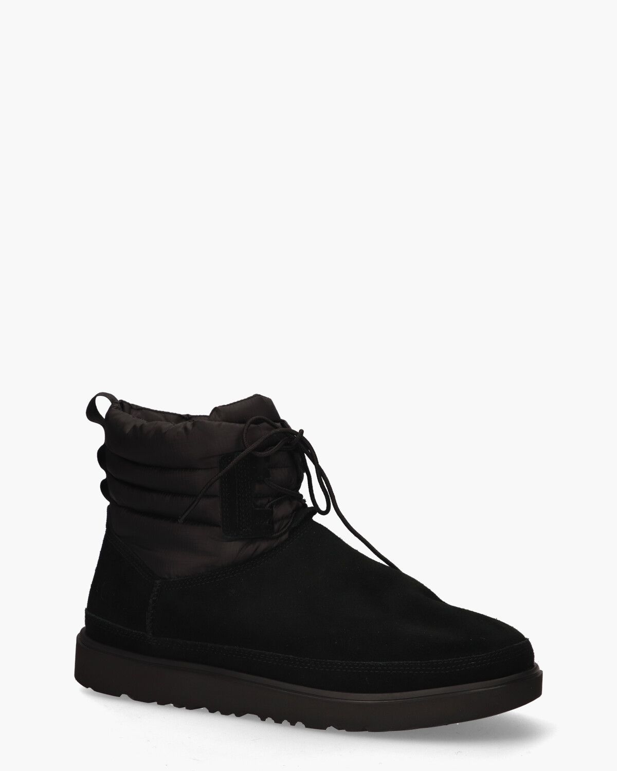 Classic Mini Lace-Up Weather Zwart Heren Enkelboots