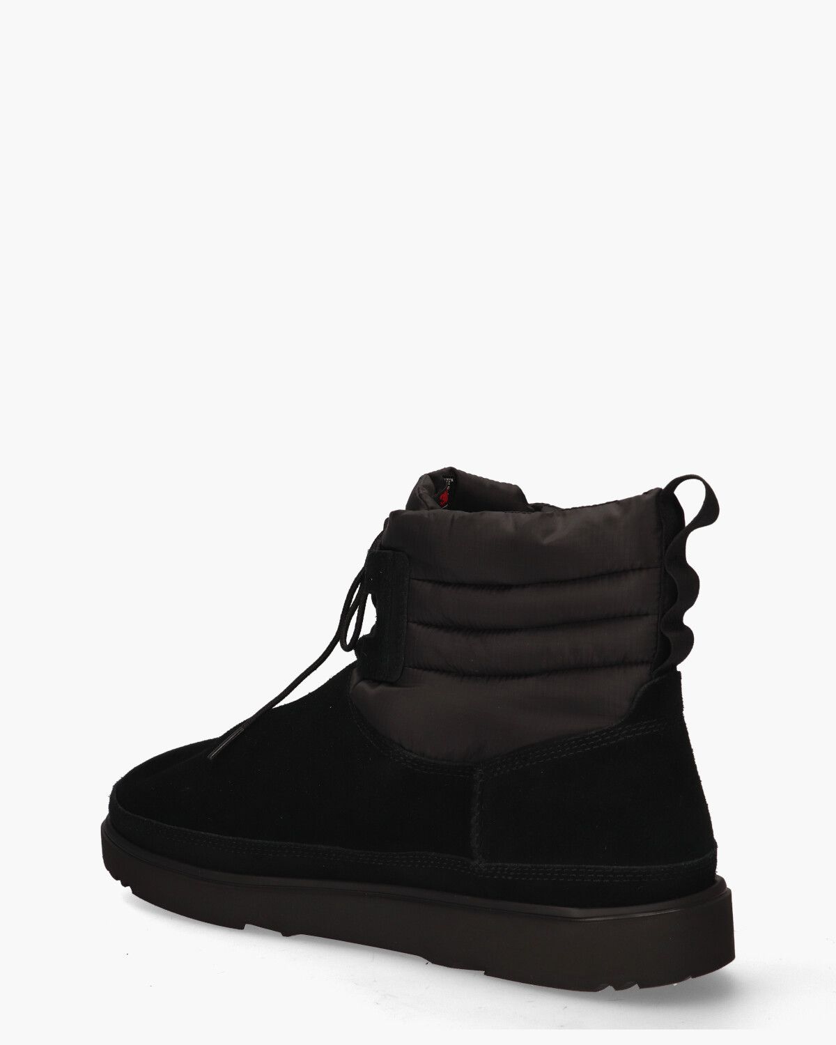 Classic Mini Lace-Up Weather Zwart Heren Enkelboots