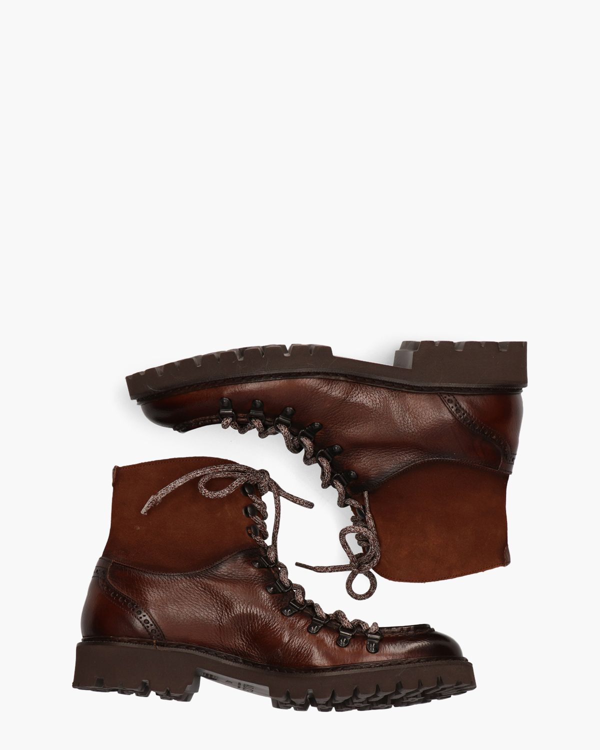 423-PI Bruin Heren Veterboots