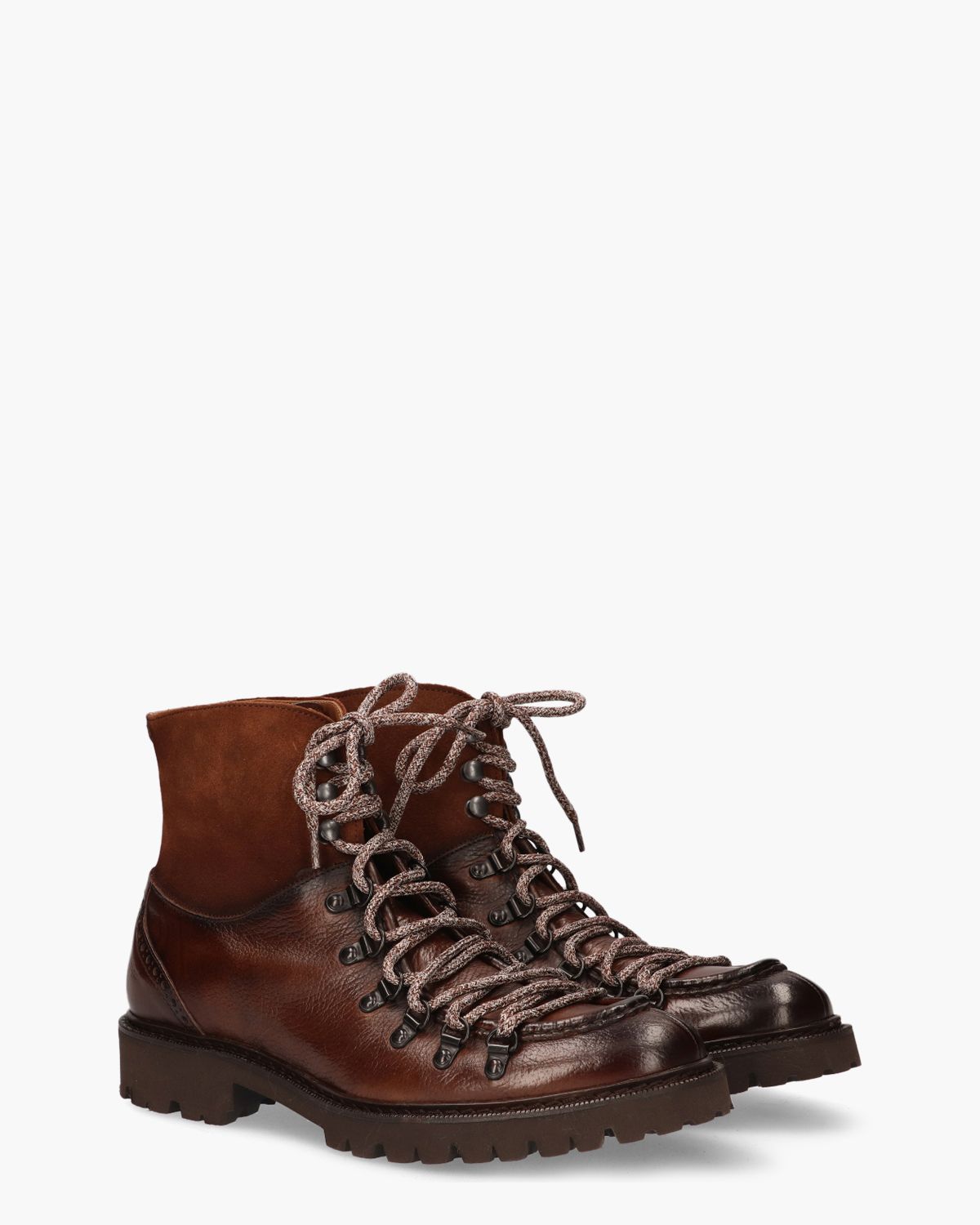 423-PI Bruin Heren Veterboots