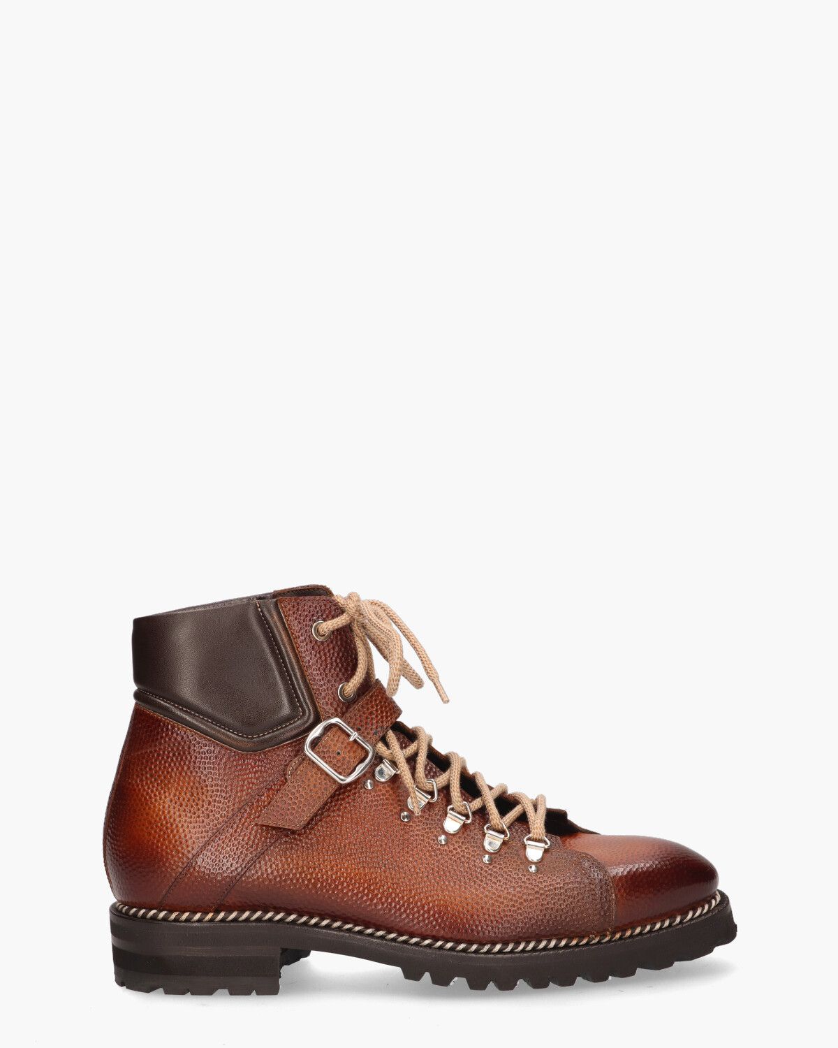 0723 Bruin Heren Veterboots