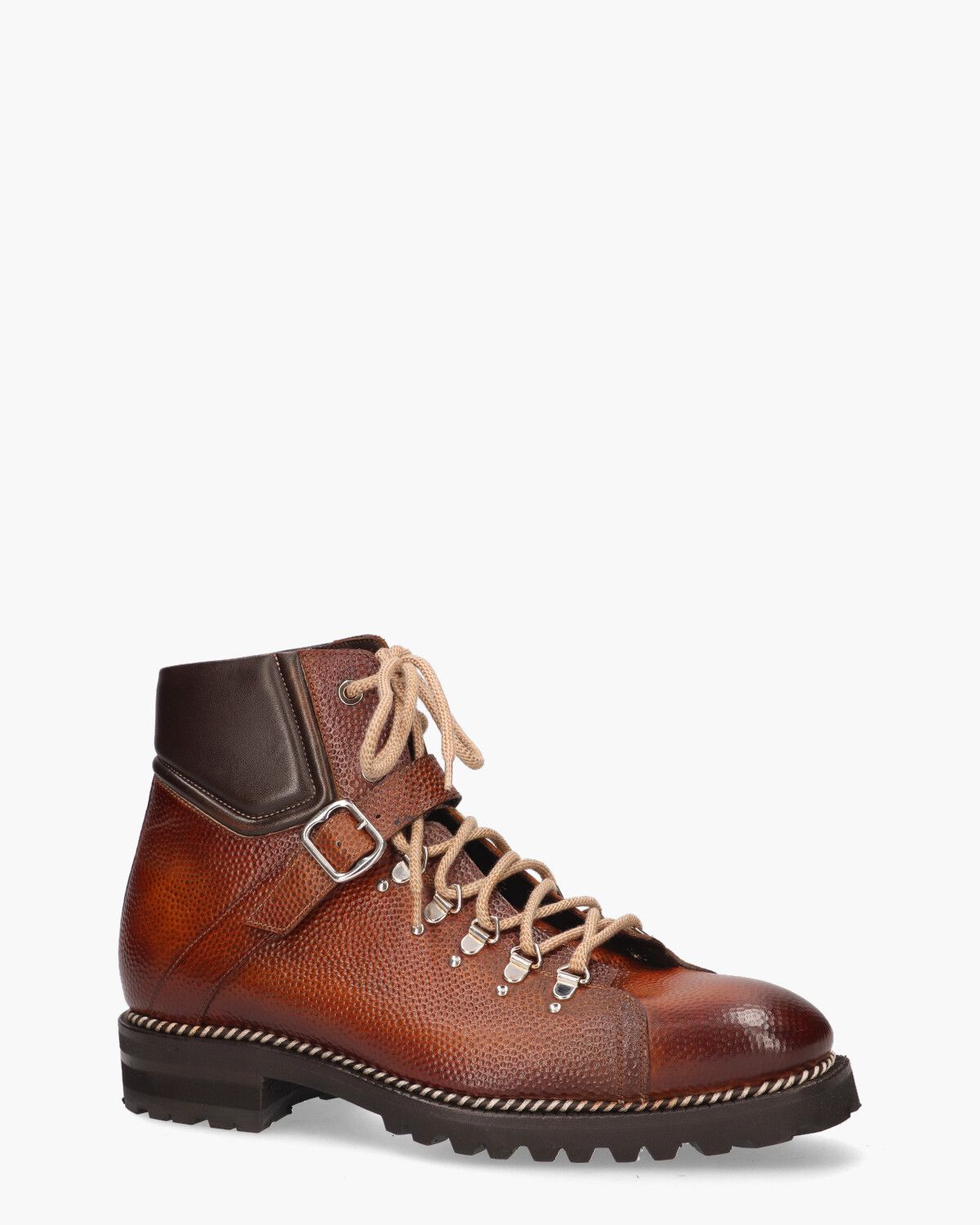 0723 Bruin Heren Veterboots