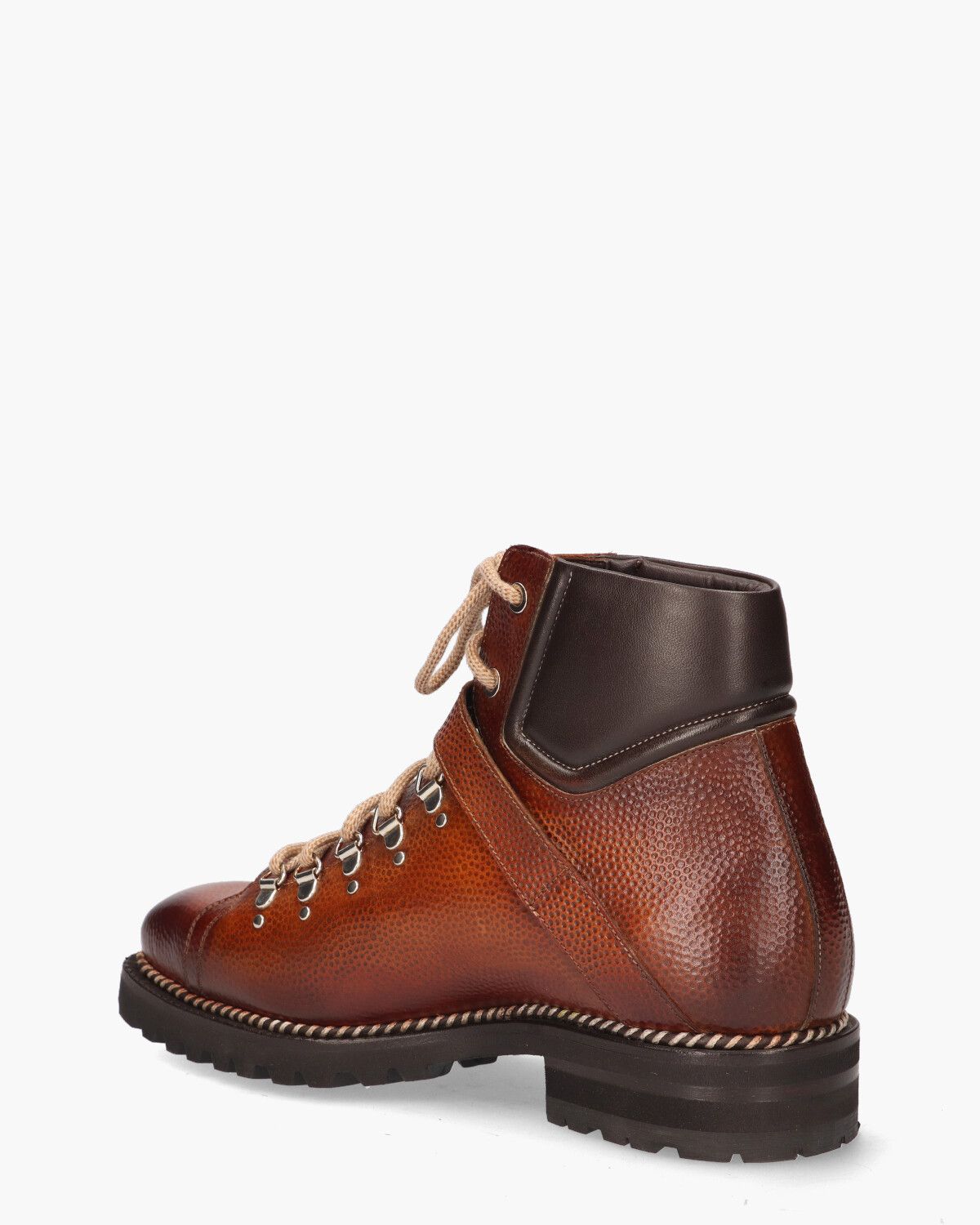 0723 Bruin Heren Veterboots