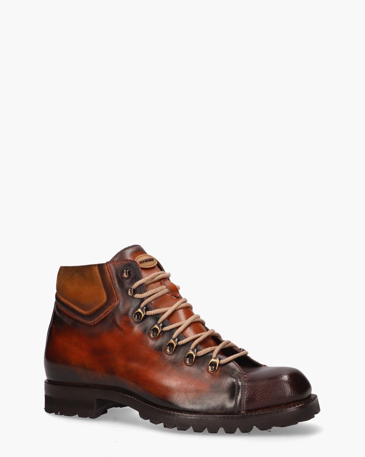 10987 Bruin Heren Veterboots