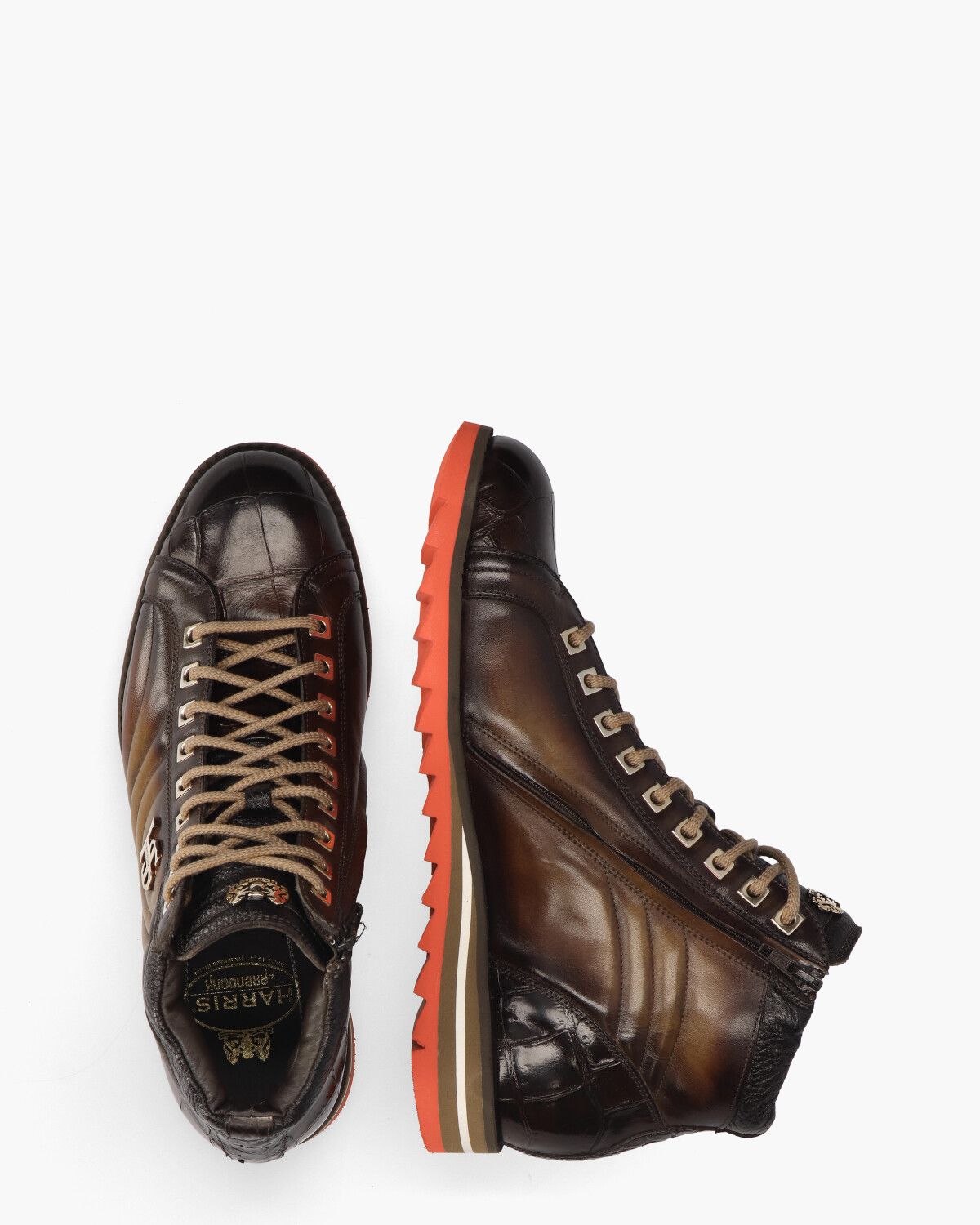 3023 Bruin Heren Veterboots