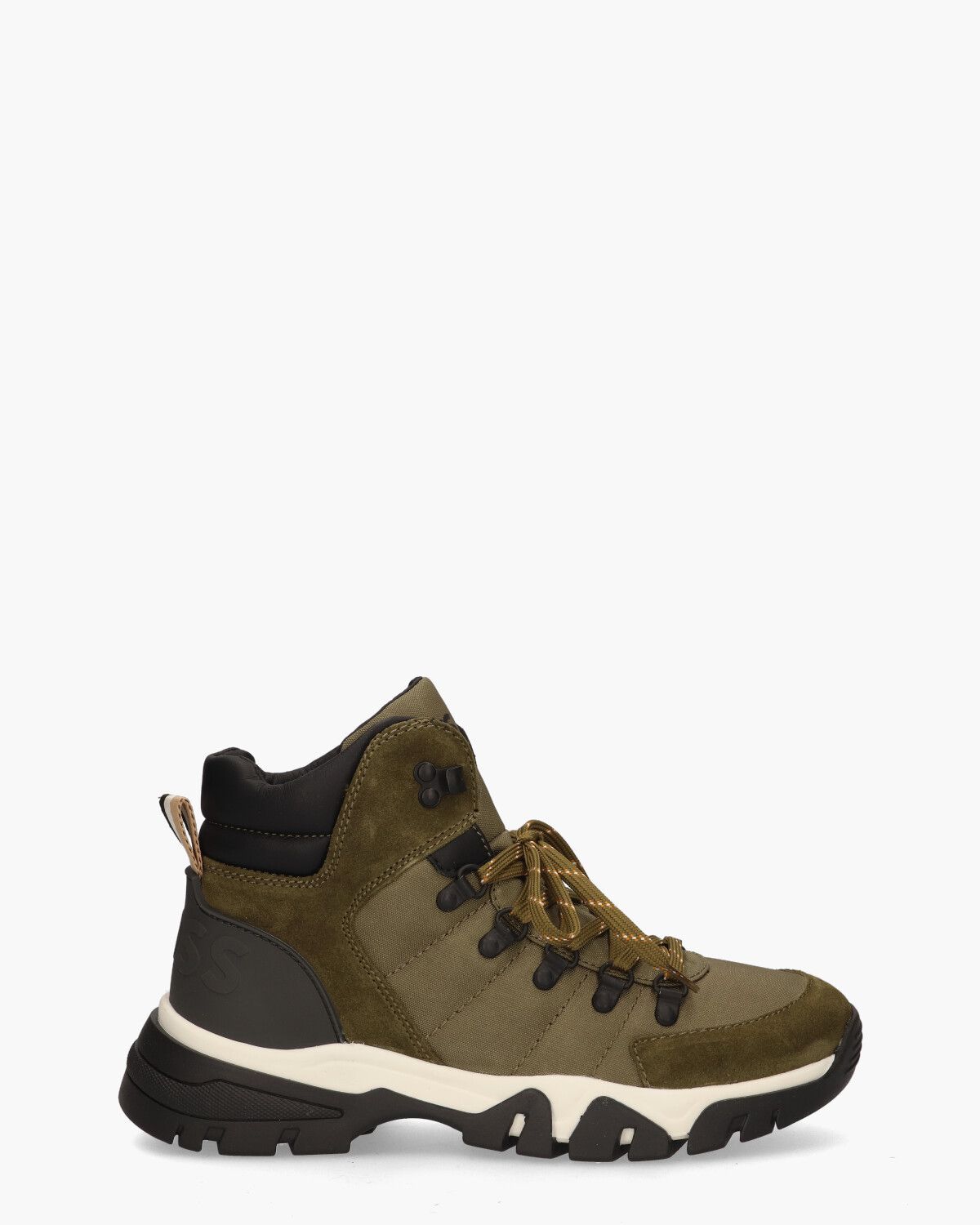 Chester Halb NYSD Groen Heren Veterboots