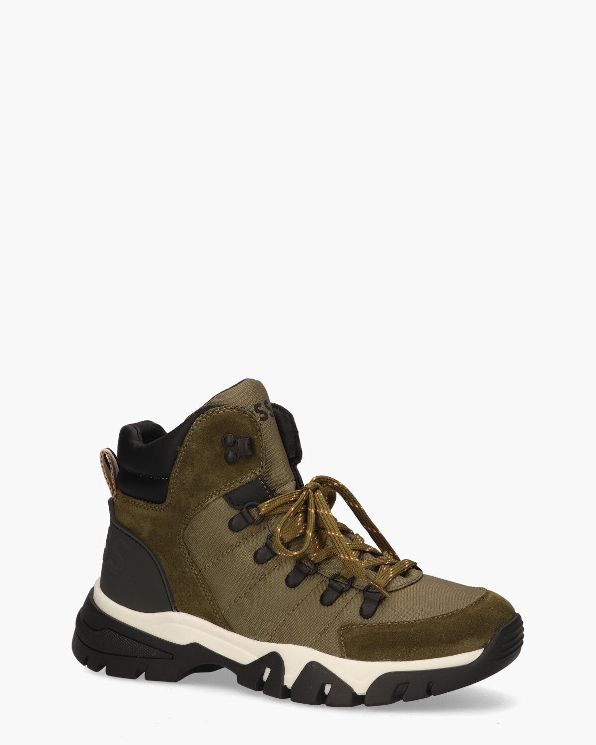 Chester Halb NYSD Groen Heren Veterboots