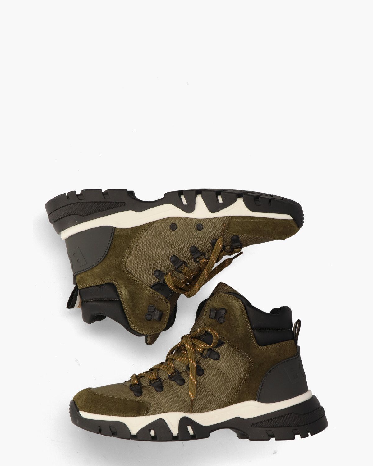 Chester Halb NYSD Groen Heren Veterboots
