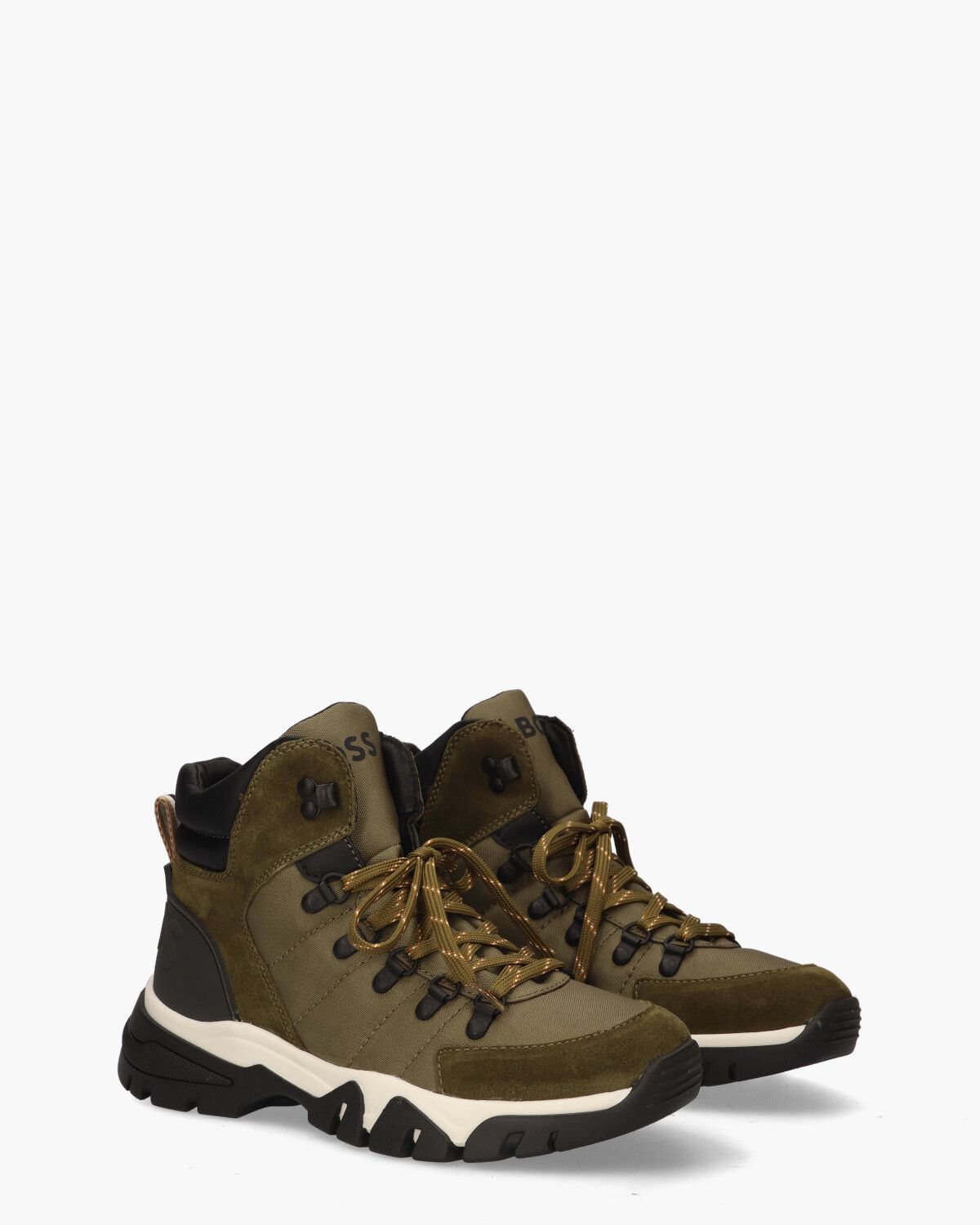 Chester Halb NYSD Groen Heren Veterboots