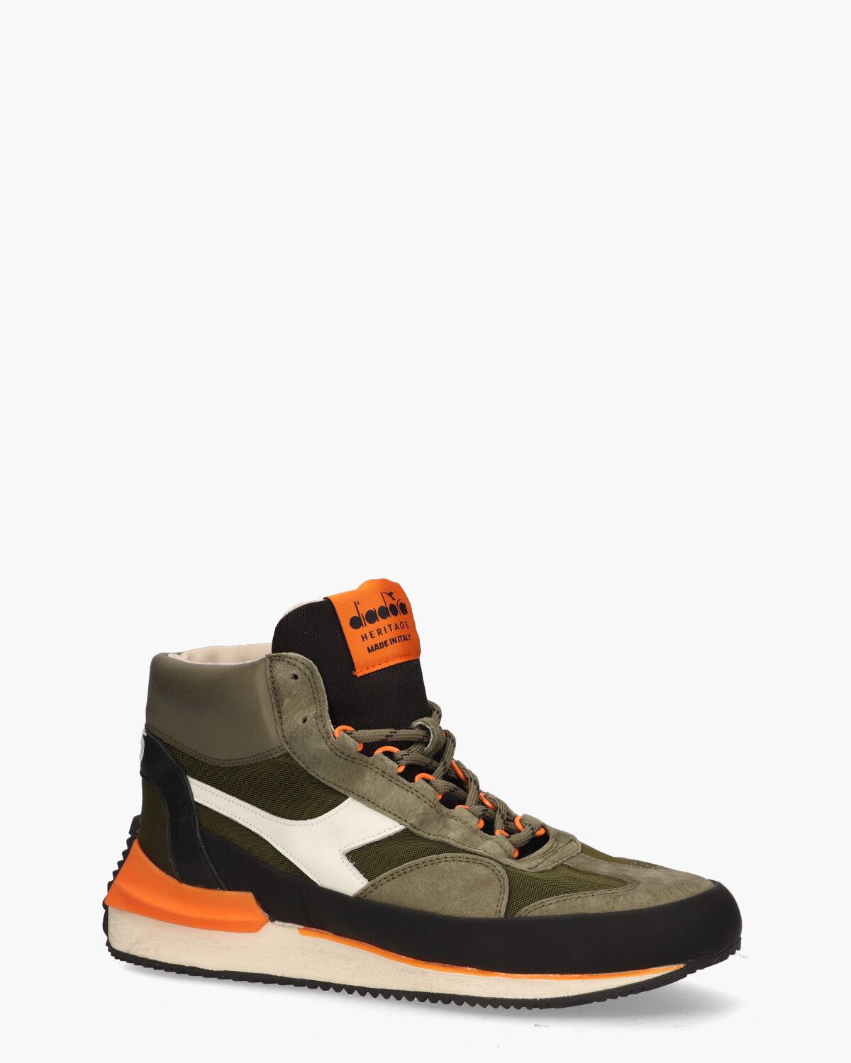 Equipe Mid Mad Italia Groen Herensneakers