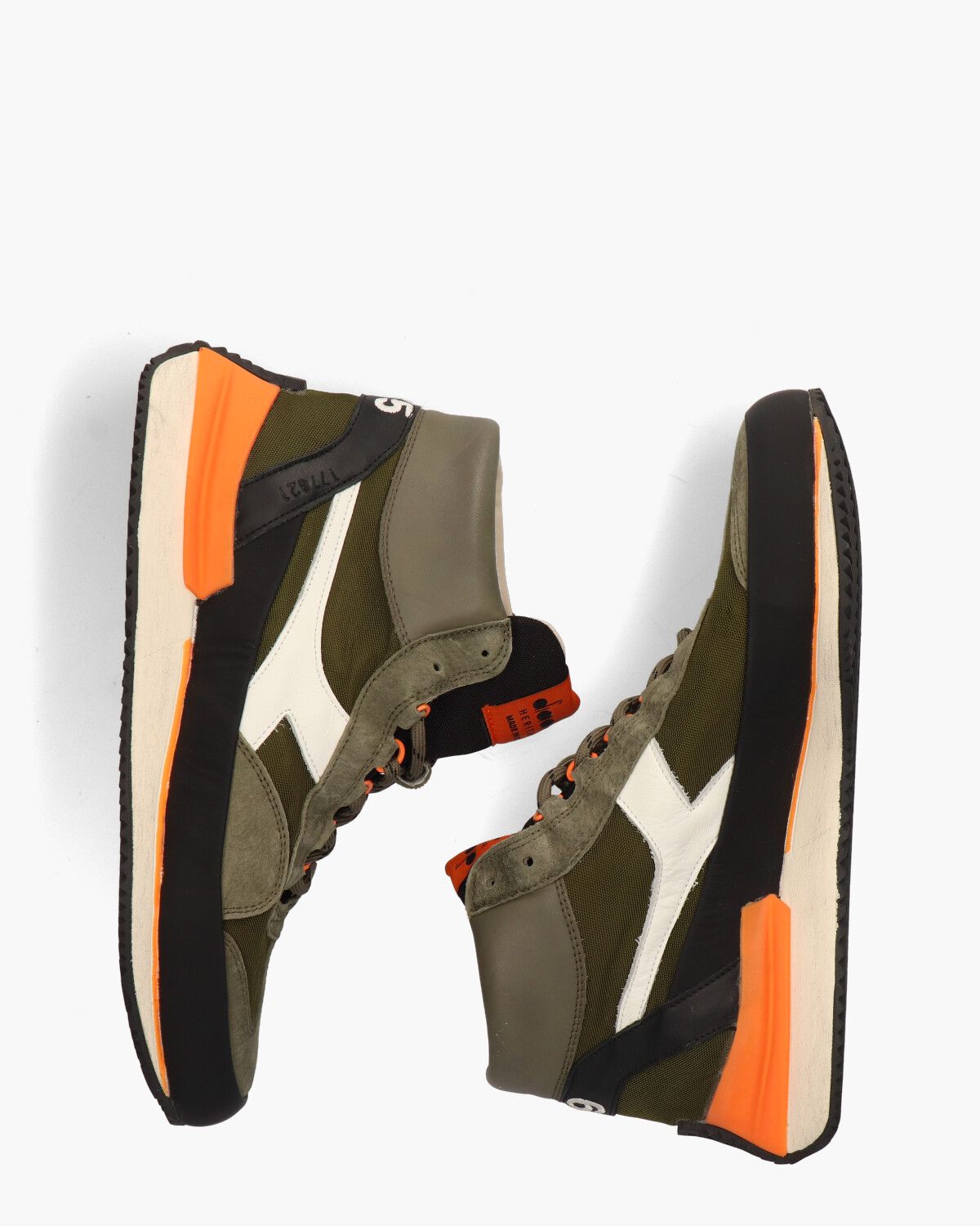 Equipe Mid Mad Italia Groen Herensneakers