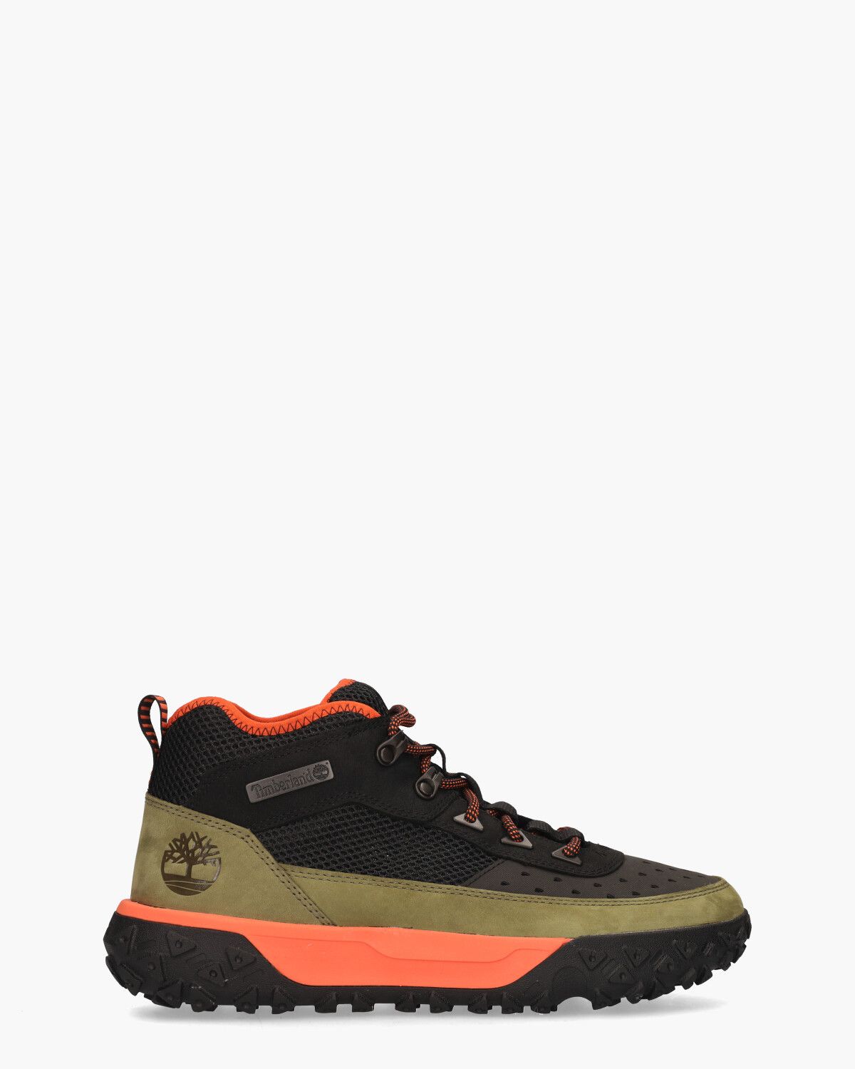 Greenstride Motion 6 Hiking Boot Zwart/Groen Heren Veterboots