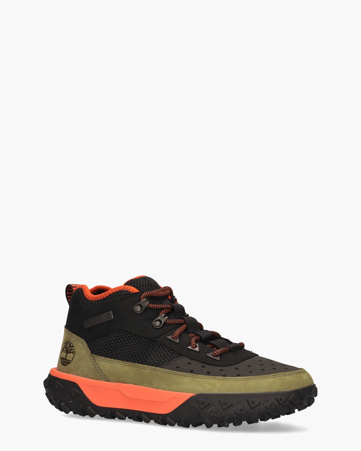 Greenstride Motion 6 Hiking Boot Zwart/Groen Heren Veterboots