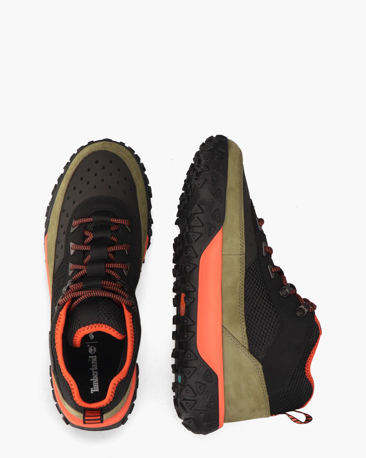 Greenstride Motion 6 Hiking Boot Zwart/Groen Heren Veterboots