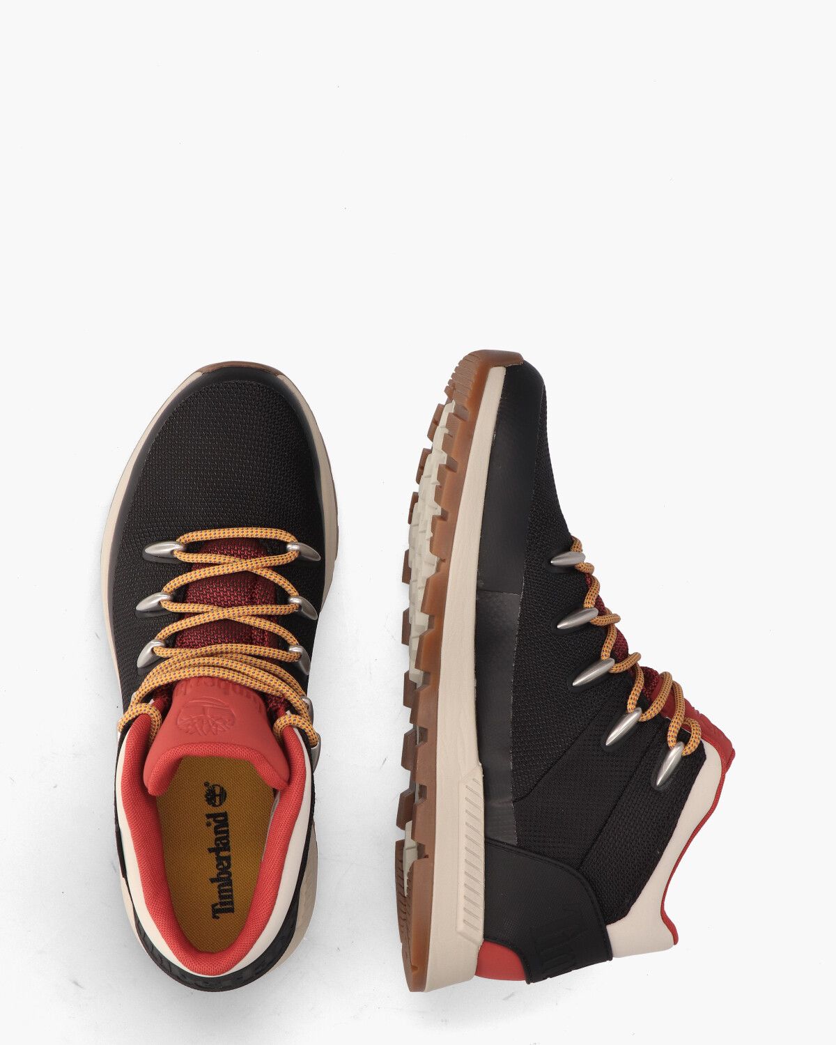 Sprint Trekker Chukka Sneaker Zwart Heren Veterboots
