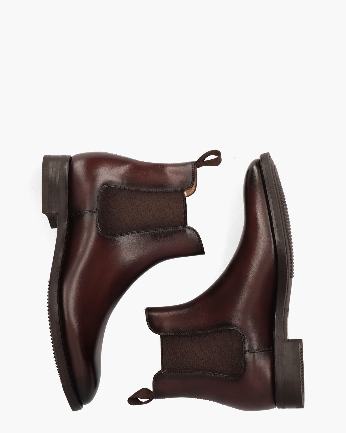 9588 Donkerbruin Heren Chelseaboots