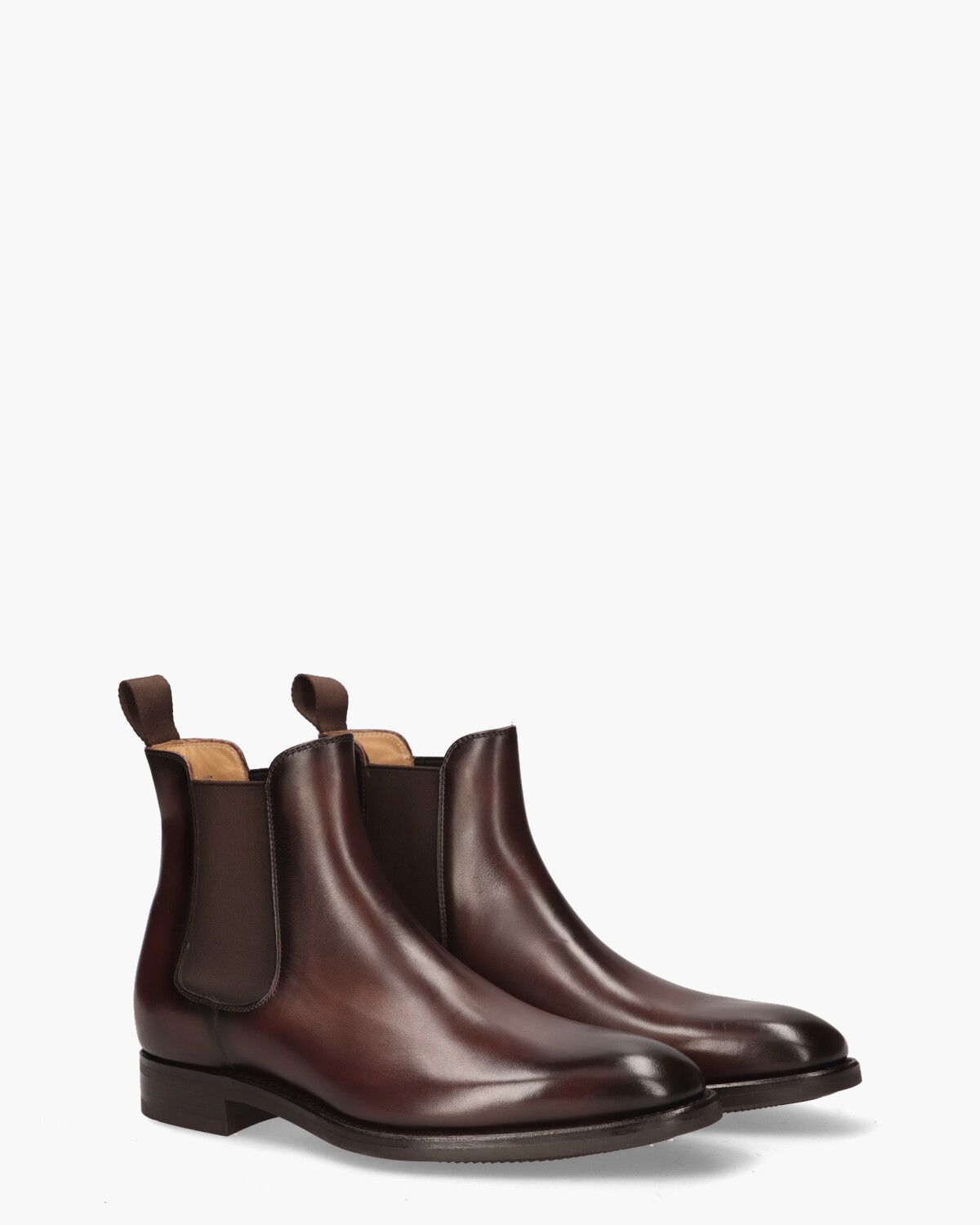 9588 Donkerbruin Heren Chelseaboots