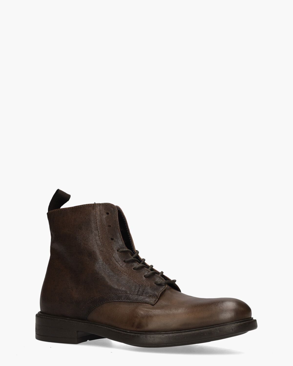 88605 Donkerbruin Heren Veterboots