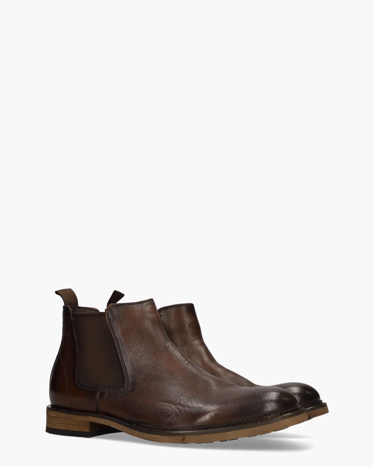 Santino Bordeauxrood Heren Chelseaboots