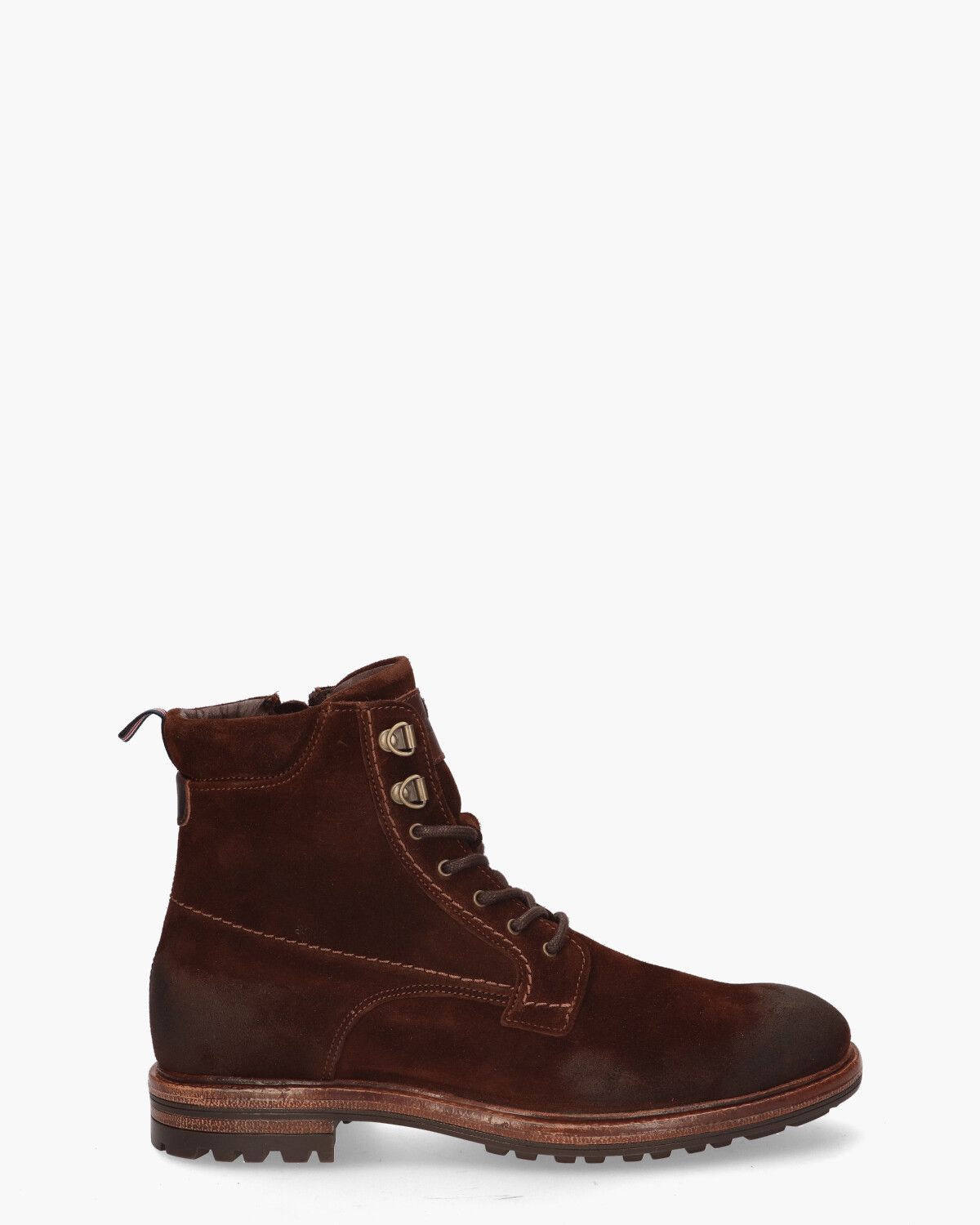 Nox Donkerbruin Heren Veterboots