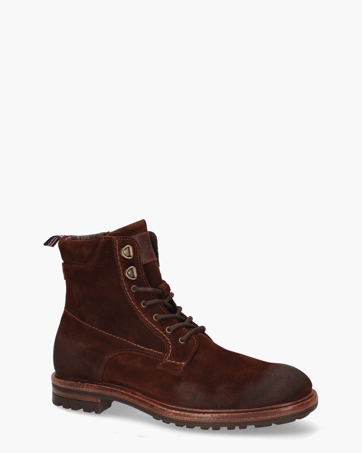 Nox Donkerbruin Heren Veterboots