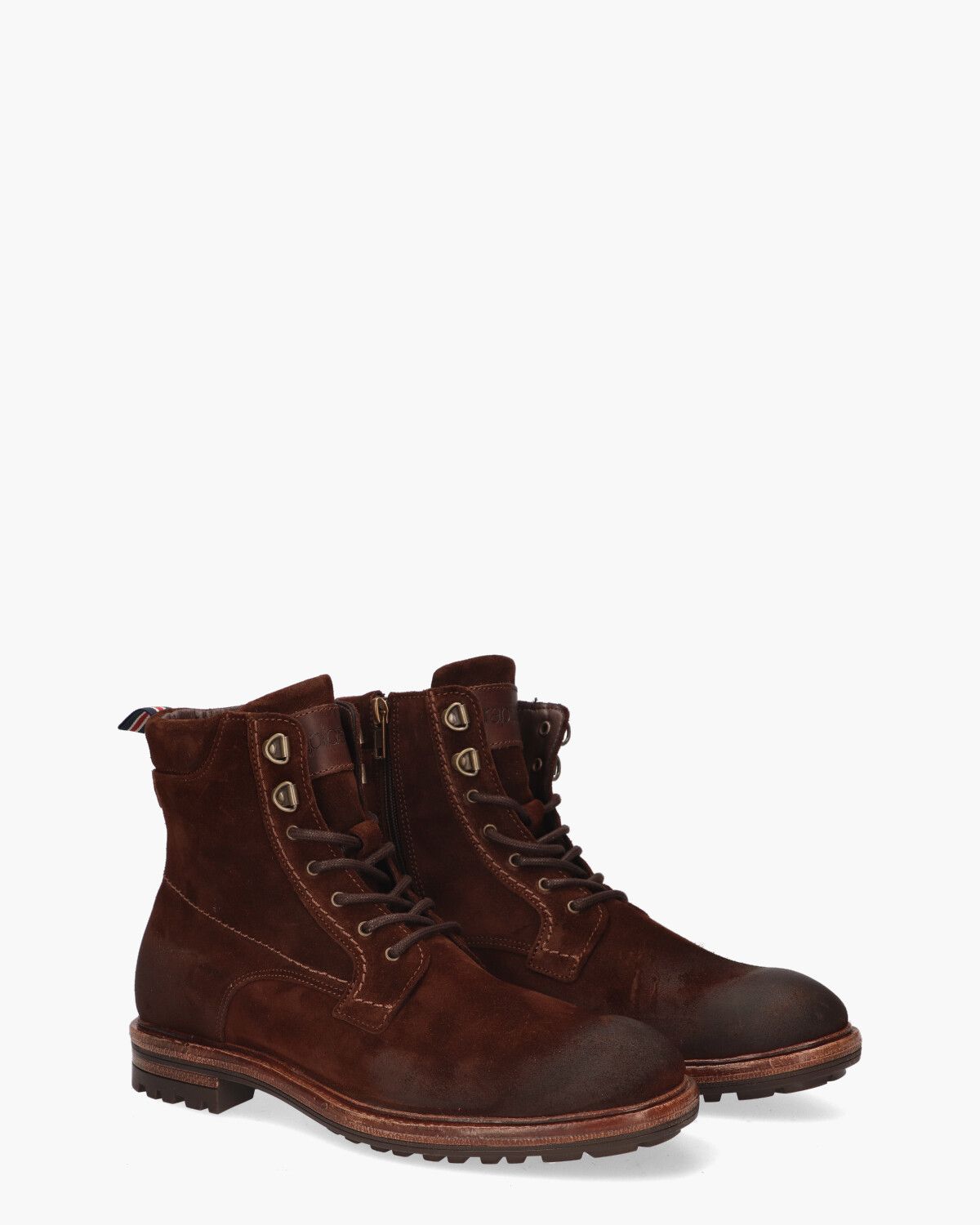 Nox Donkerbruin Heren Veterboots