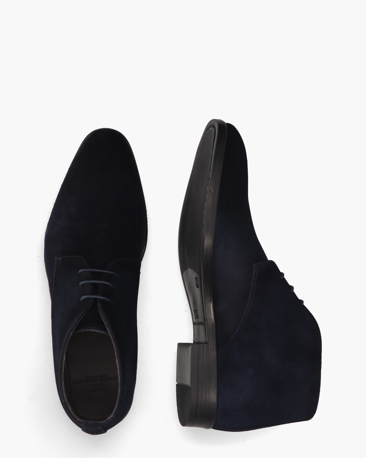 Sami Donkerblauw Heren Veterboots 