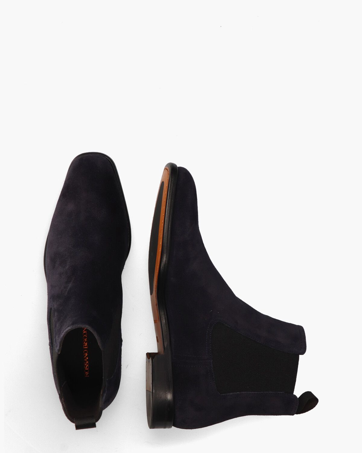 471-05 Donkerblauw Heren Chelseaboots