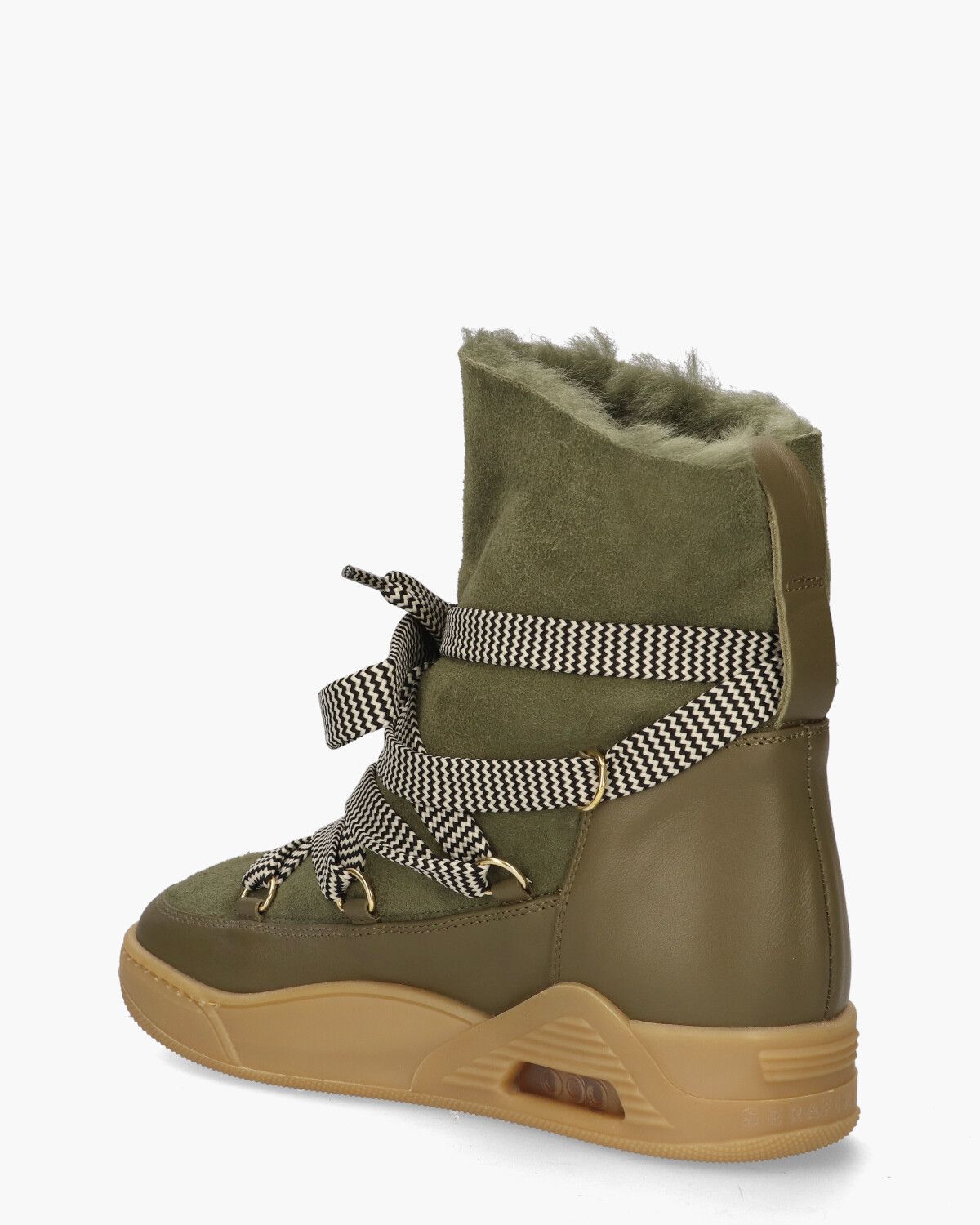 Mmon ZV Groen Dames Veterboots