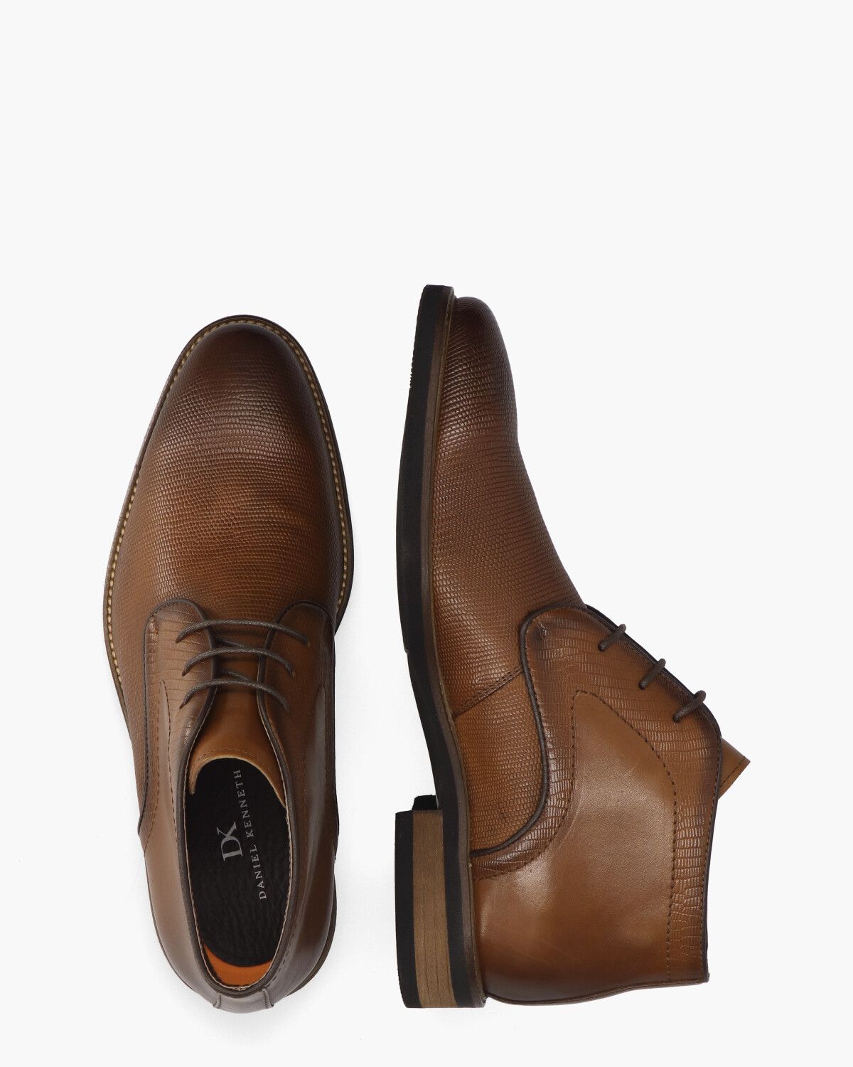 Yurian Cognac Heren Veterboots