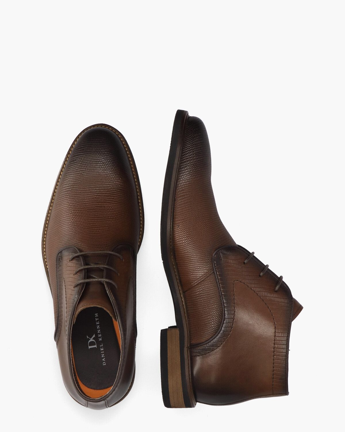 Yurian Donkerbruin Heren Veterboots