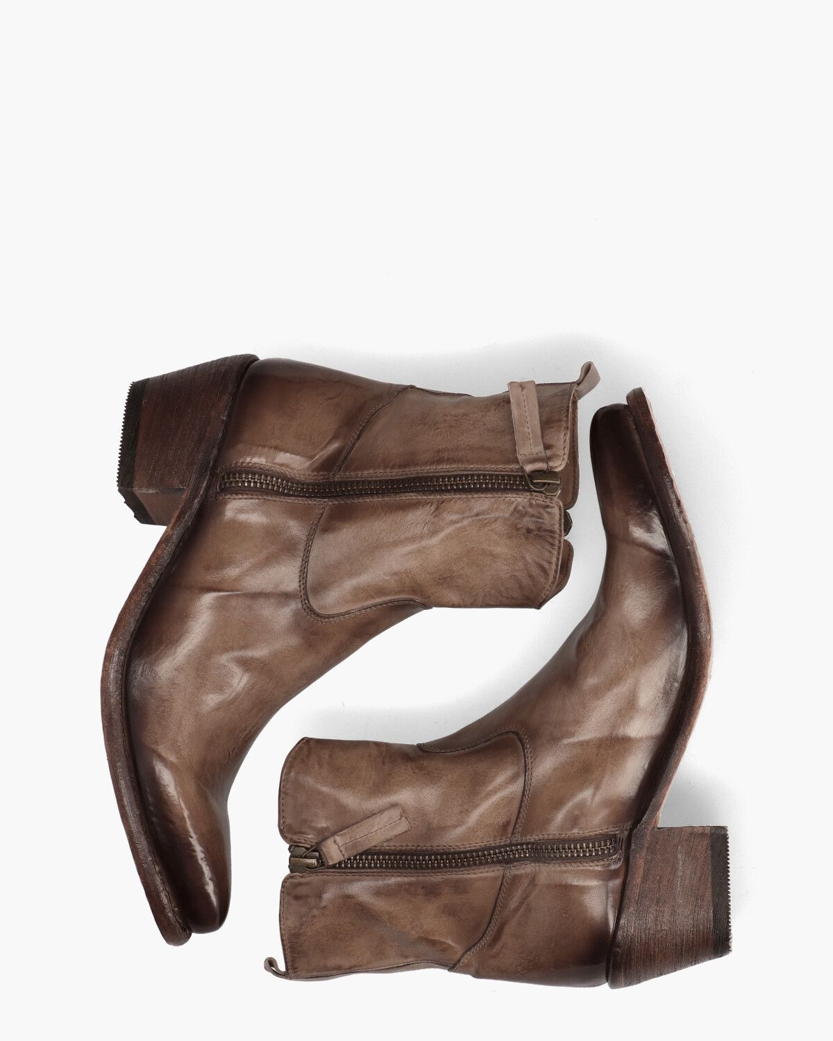 40027 Bruin Dames Enkelboots