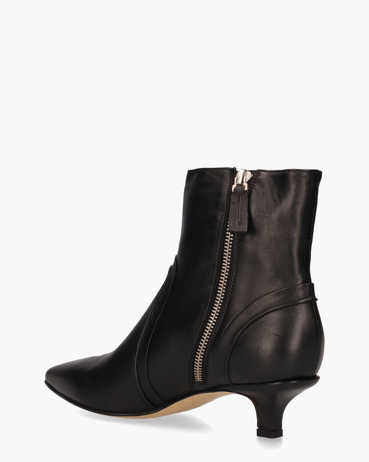 Helle 4920 Zwart Dames Enkelboots