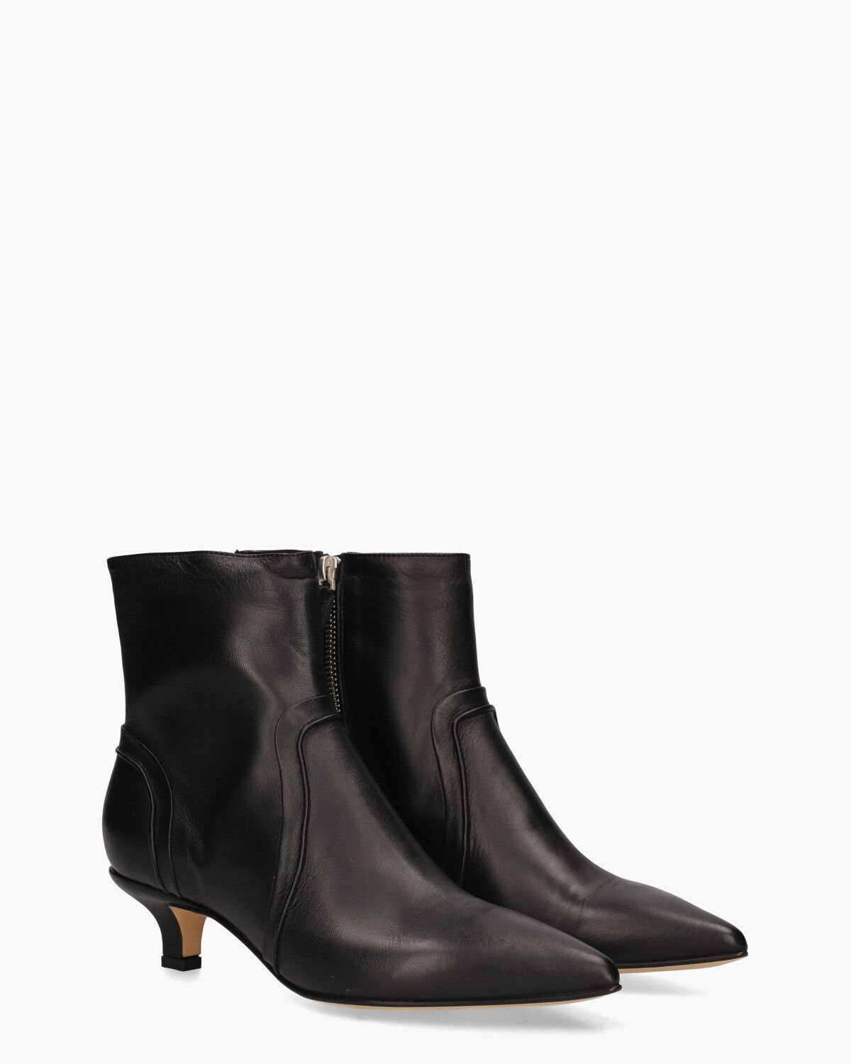 Helle 4920 Zwart Dames Enkelboots