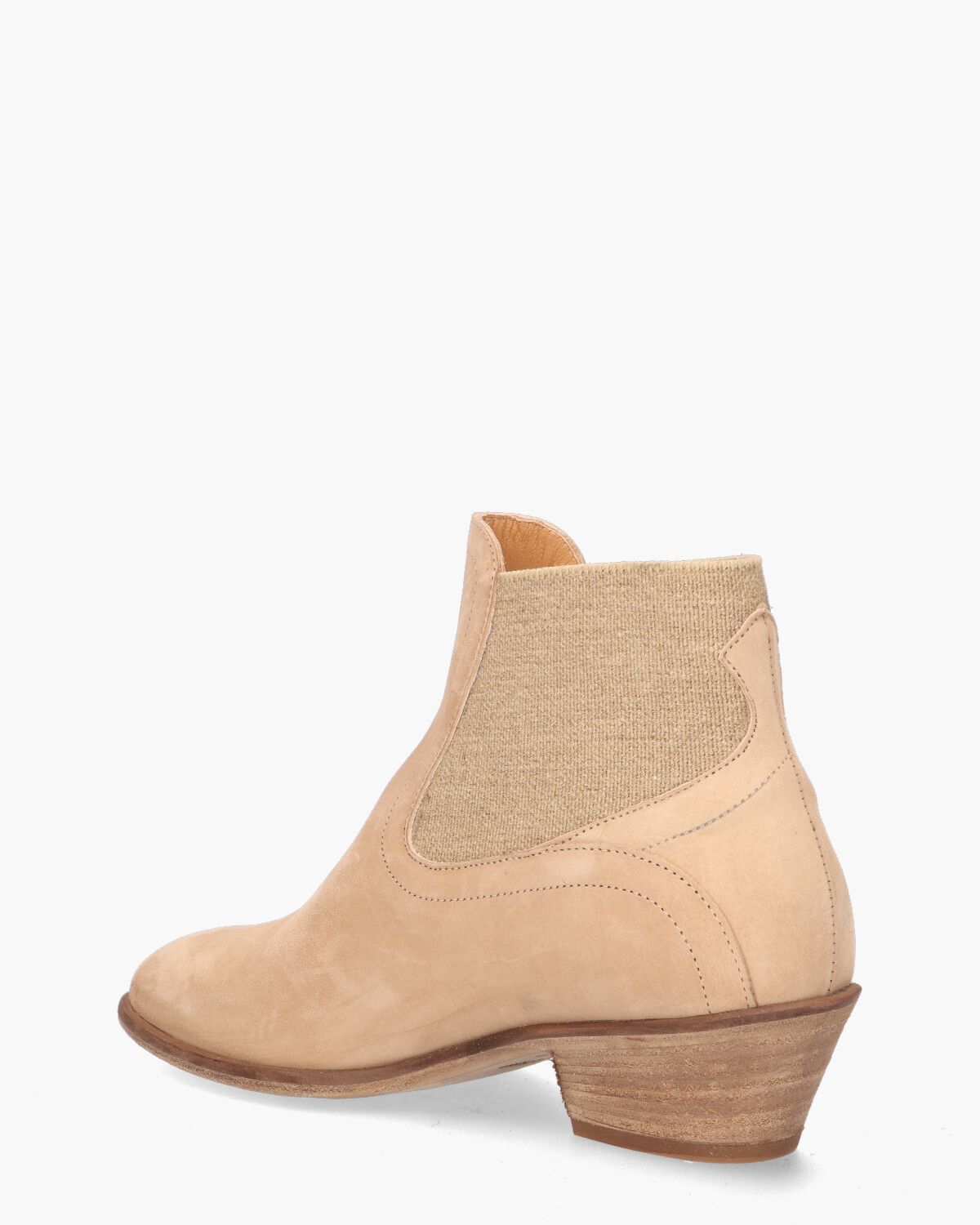 8854 Beige Dames Chelseaboots
