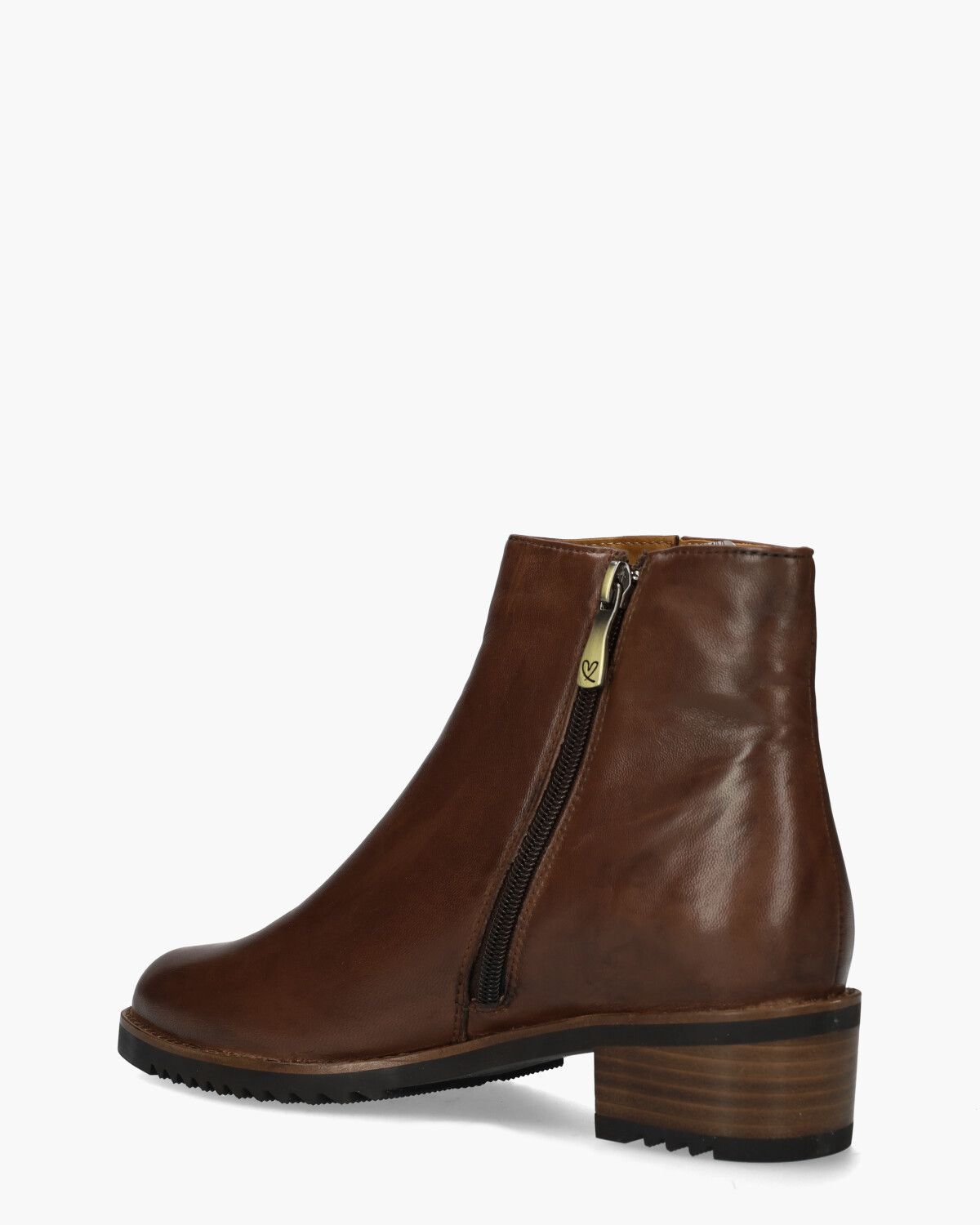 11654 Bruin Dames Enkelboots