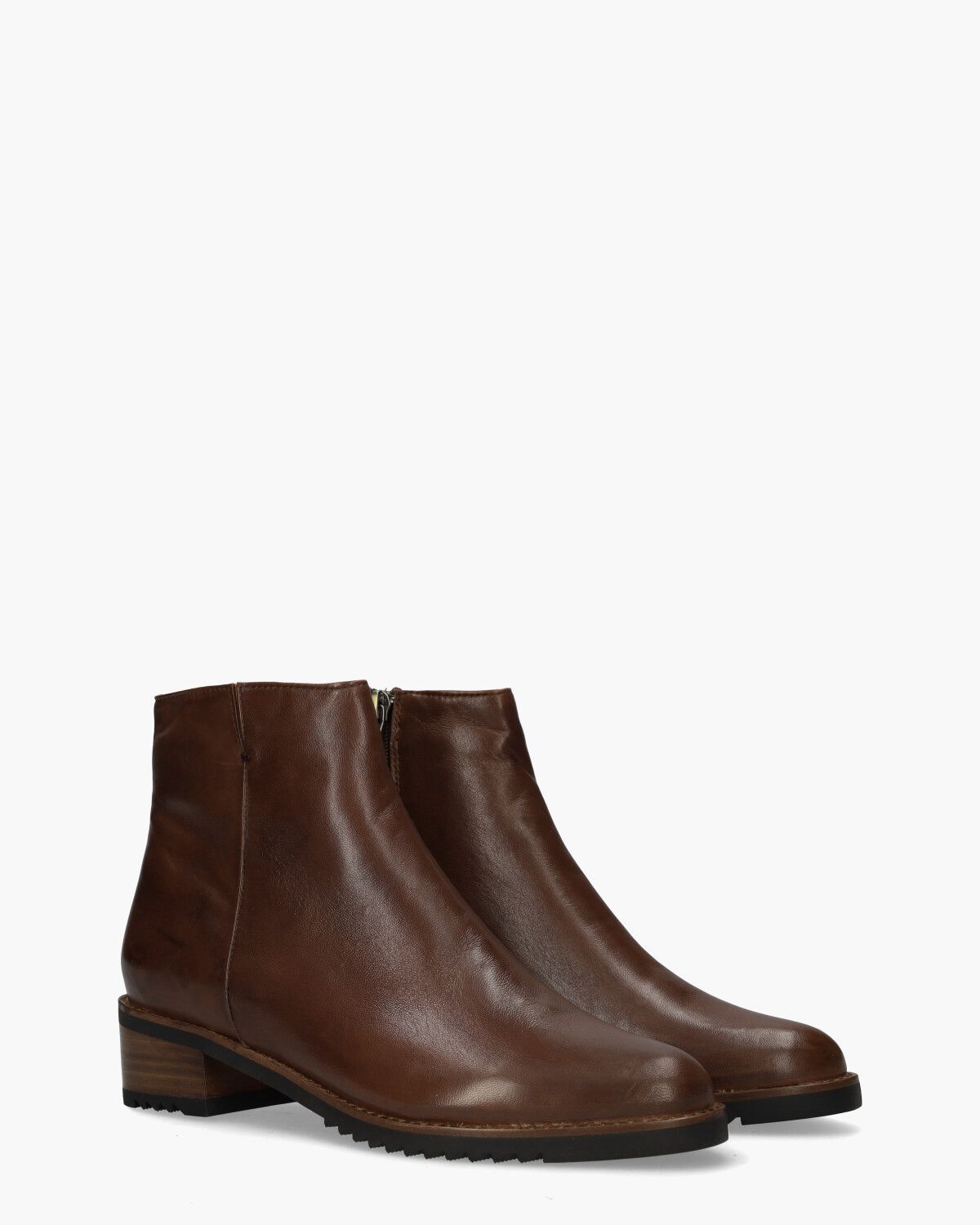 11654 Bruin Dames Enkelboots