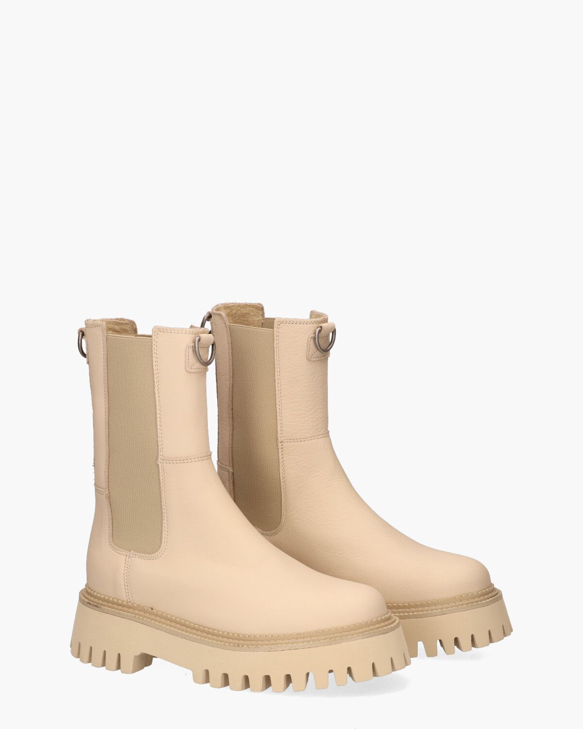 Groov-y Roomwit Dames Chelseaboots