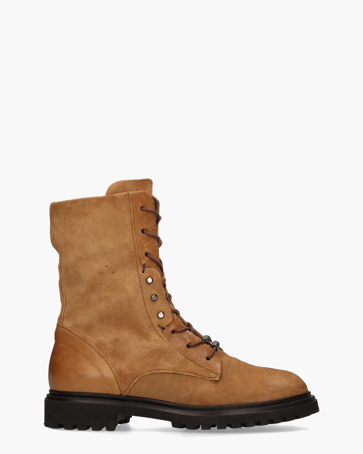 M72203-101 Cognac Dames Veterboots