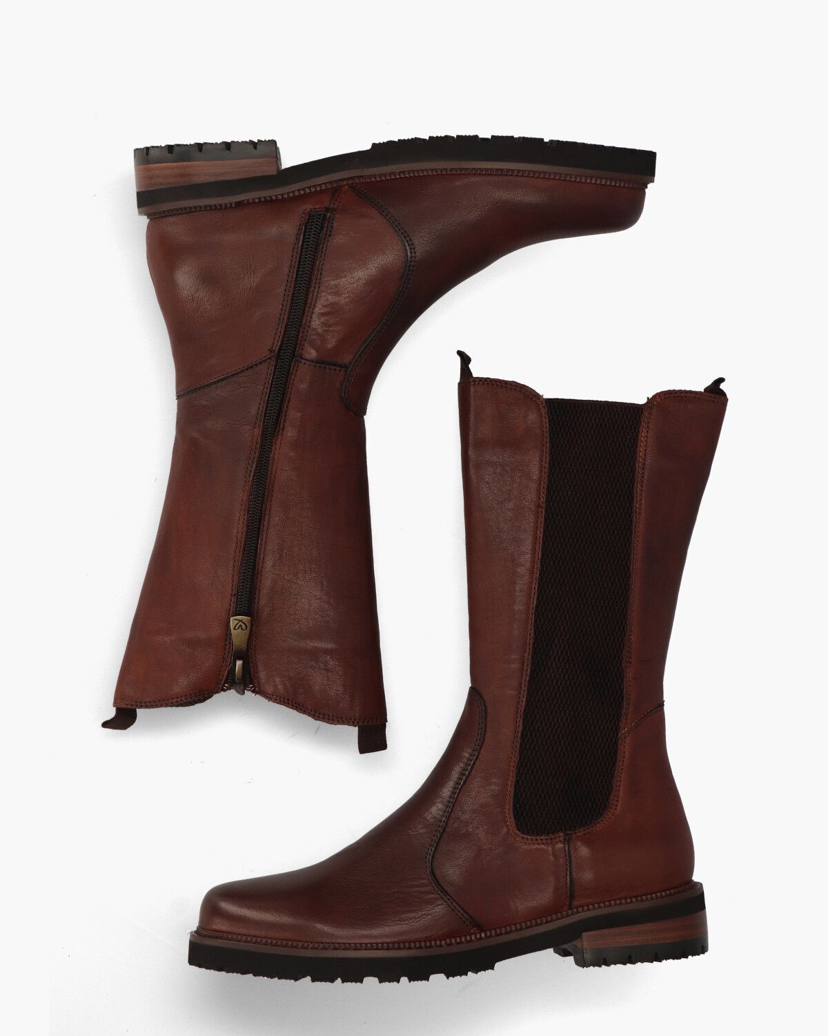 Lychns 77654 Bruin Dames Chelseaboots