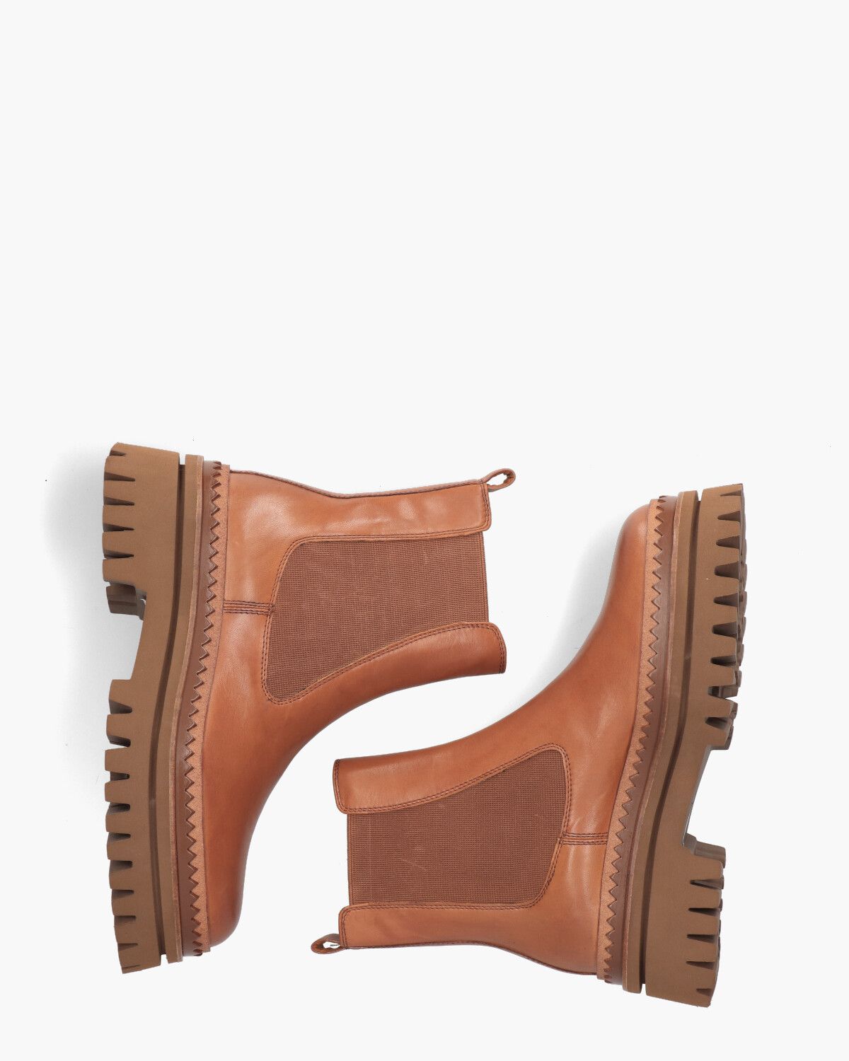 Neyo Cognac Dames Chelseaboots