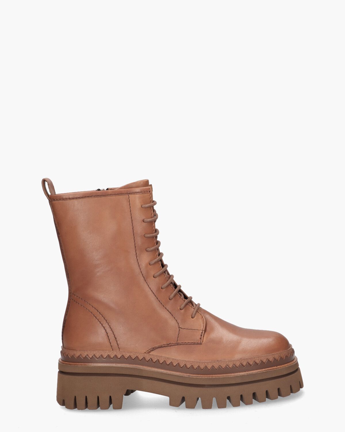 Naud Cognac Dames Veterboots