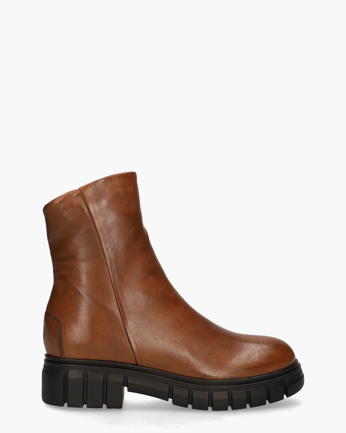 77645 Cognac Dames Enkelboots